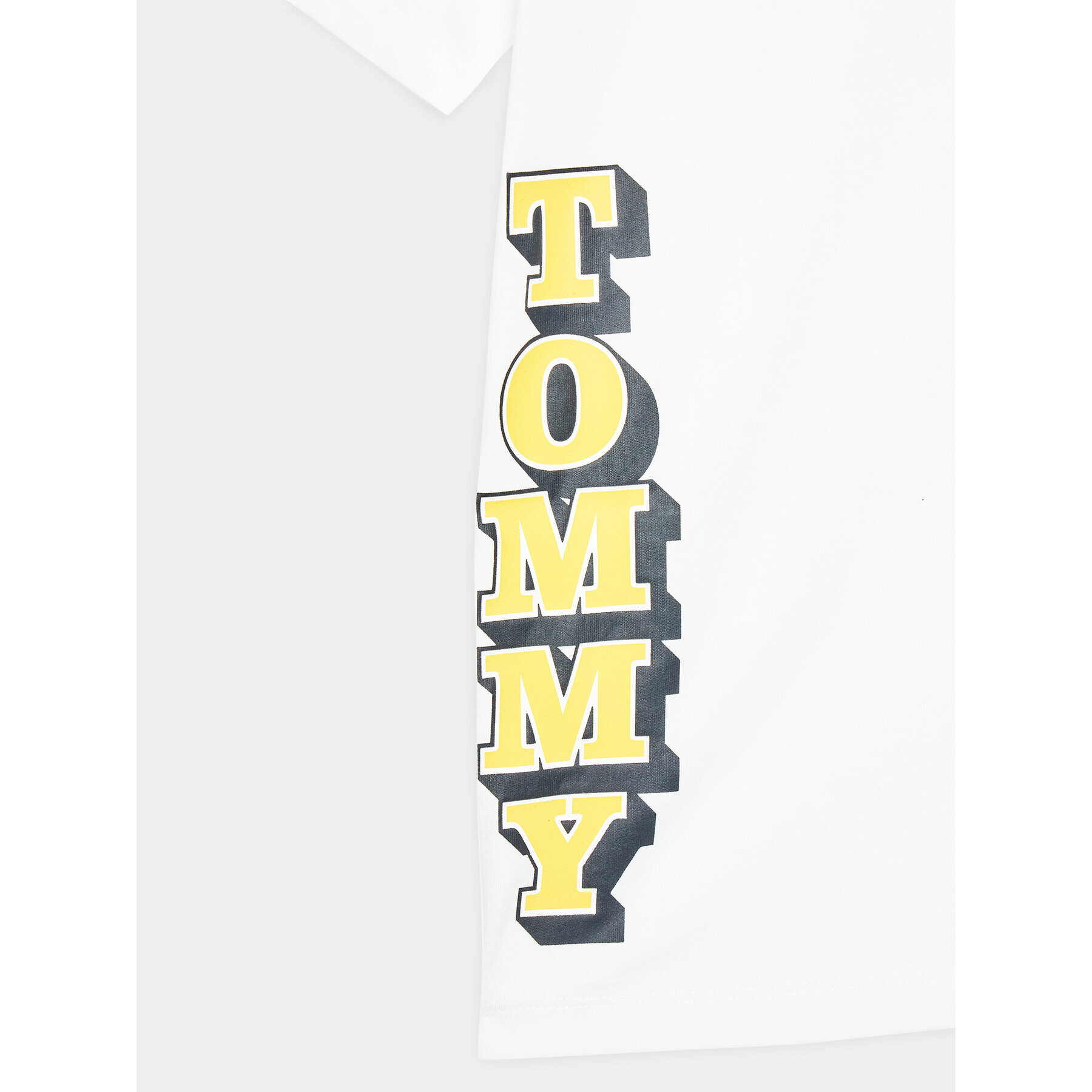 Tommy Hilfiger Тишърт KB0KB08217 D Бял Regular Fit - Pepit.bg