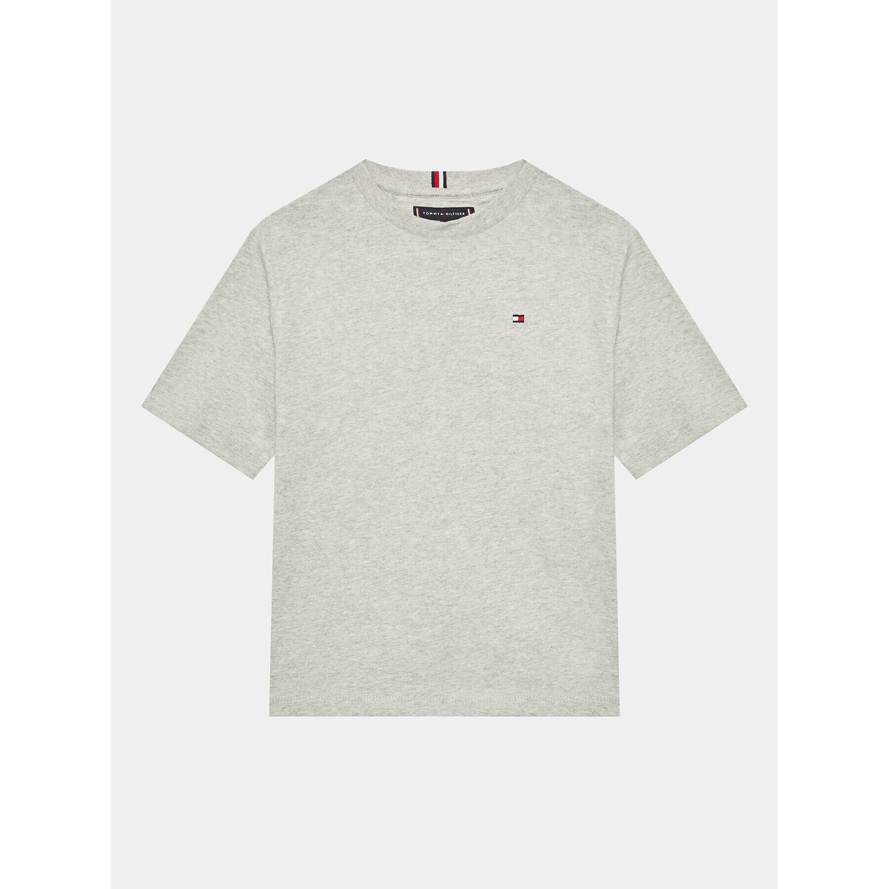 Tommy Hilfiger Тишърт KB0KB08218 D Сив Regular Fit - Pepit.bg