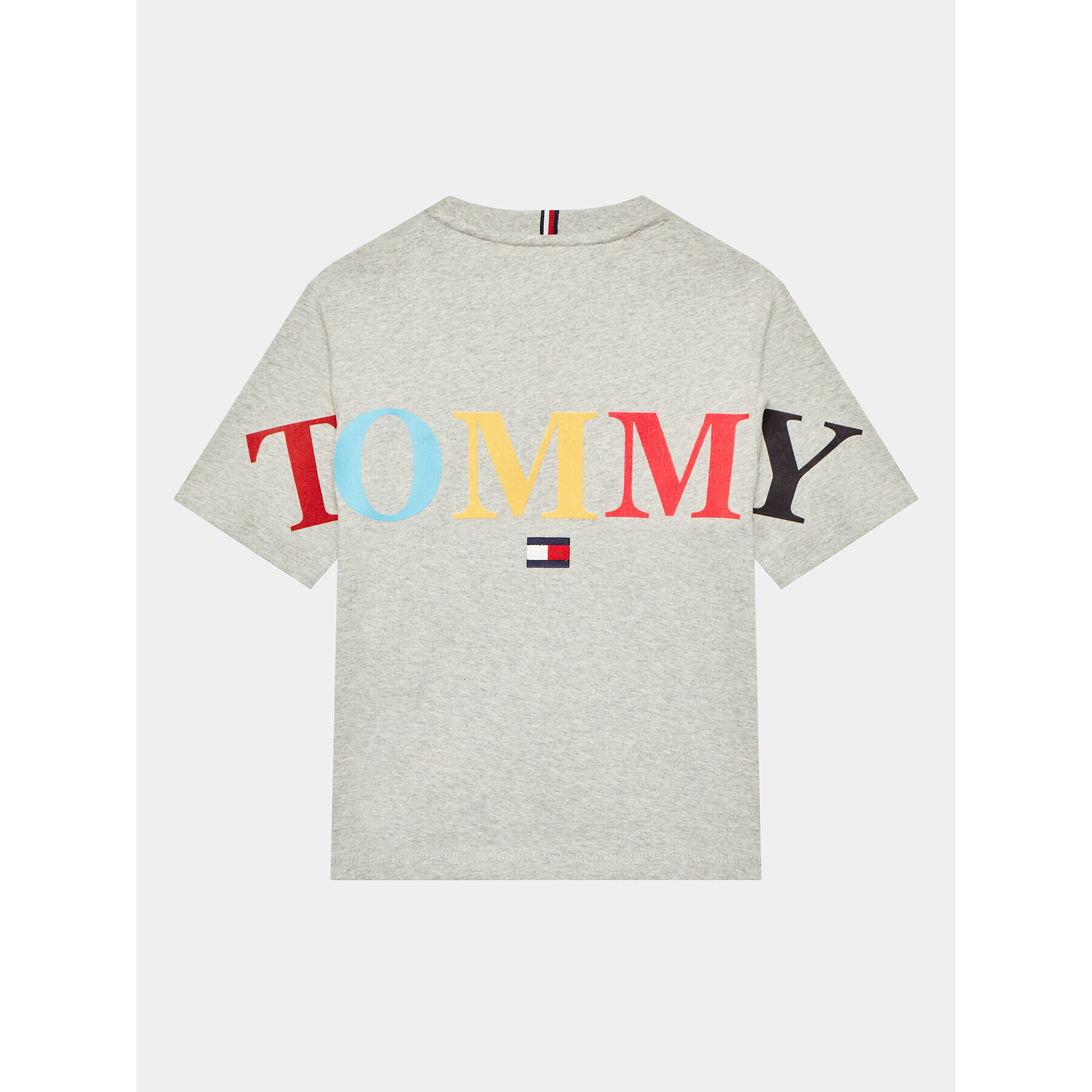 Tommy Hilfiger Тишърт KB0KB08218 D Сив Regular Fit - Pepit.bg