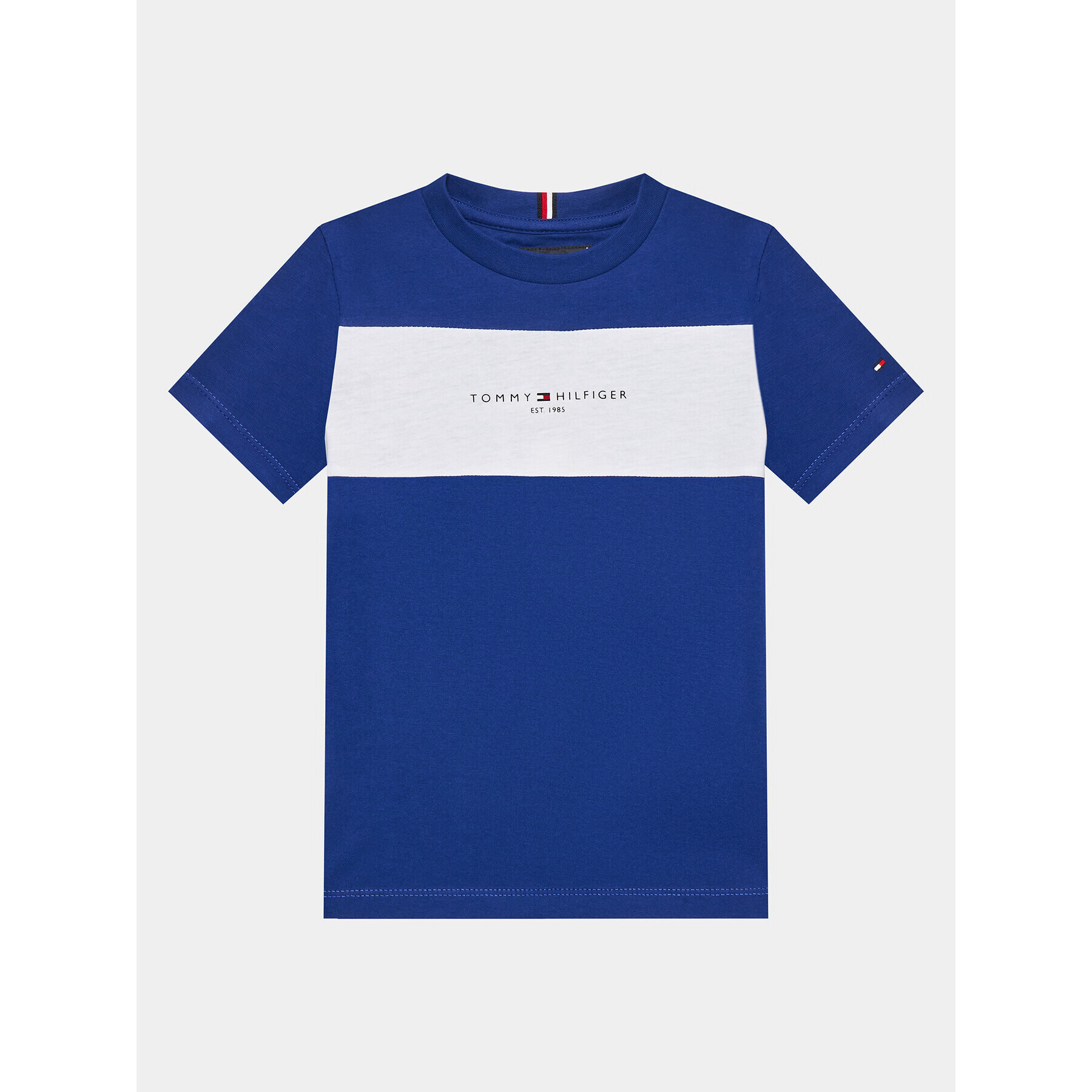 Tommy Hilfiger Тишърт KB0KB08374 D Син Regular Fit - Pepit.bg