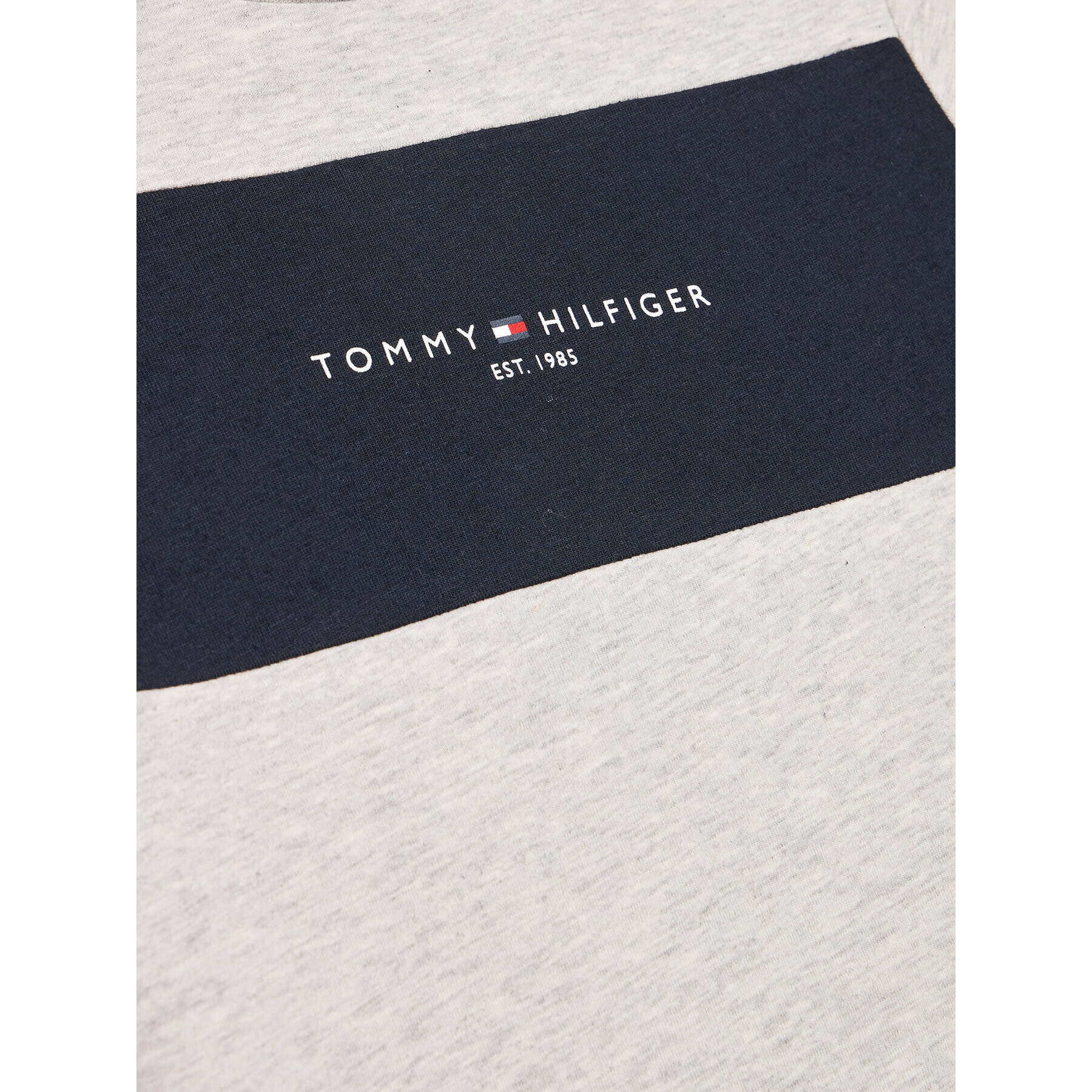 Tommy Hilfiger Тишърт KB0KB08374 D Сив Regular Fit - Pepit.bg