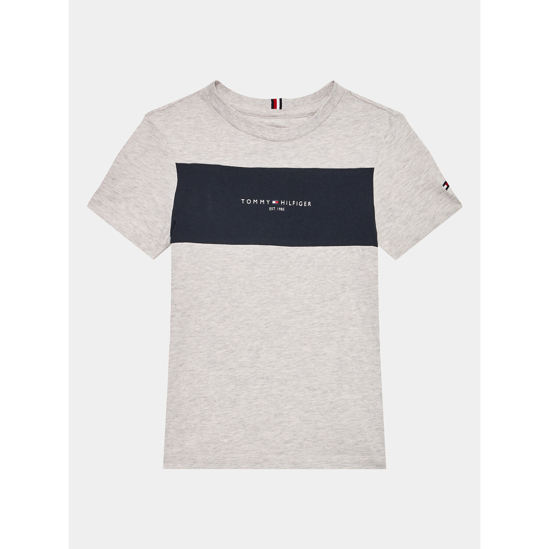 Tommy Hilfiger Тишърт KB0KB08374 M Сив Regular Fit - Pepit.bg