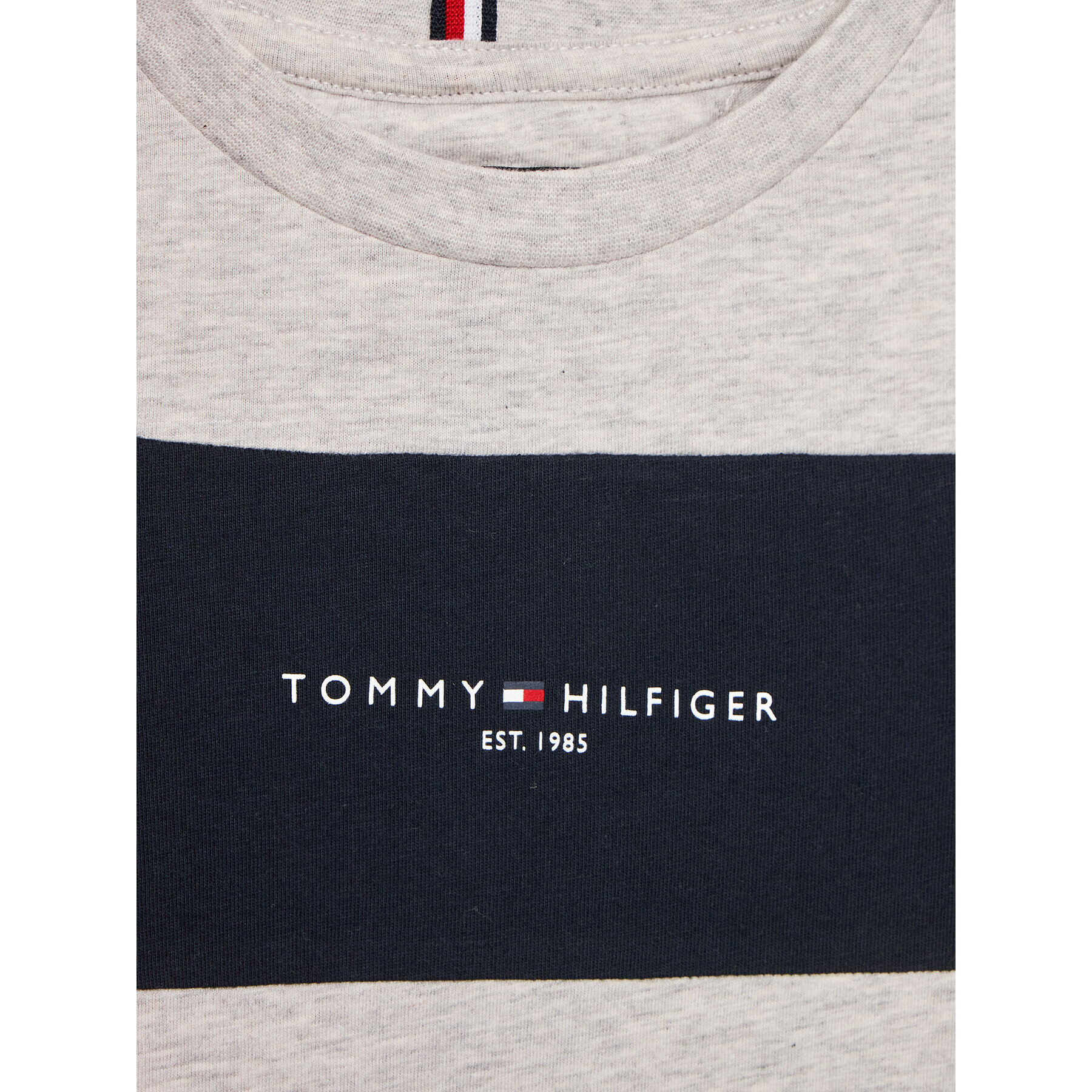 Tommy Hilfiger Тишърт KB0KB08374 M Сив Regular Fit - Pepit.bg