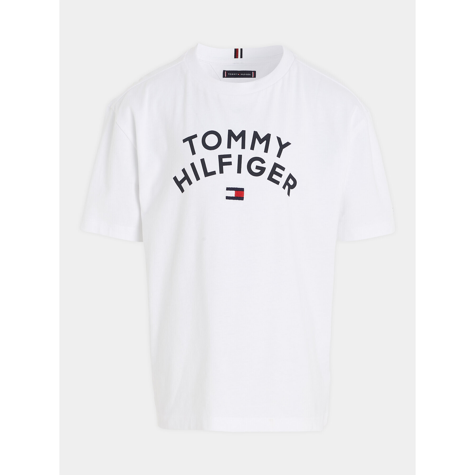 Tommy Hilfiger Тишърт KB0KB08548 M Бял Regular Fit - Pepit.bg
