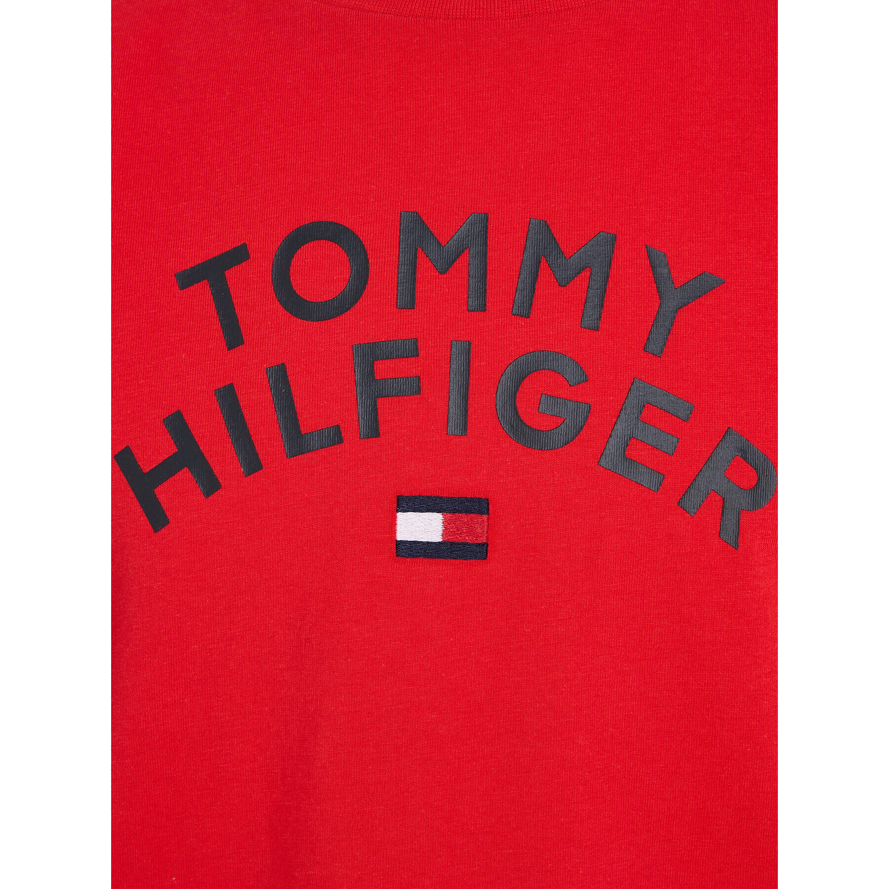 Tommy Hilfiger Тишърт KB0KB08548 S Червен Regular Fit - Pepit.bg