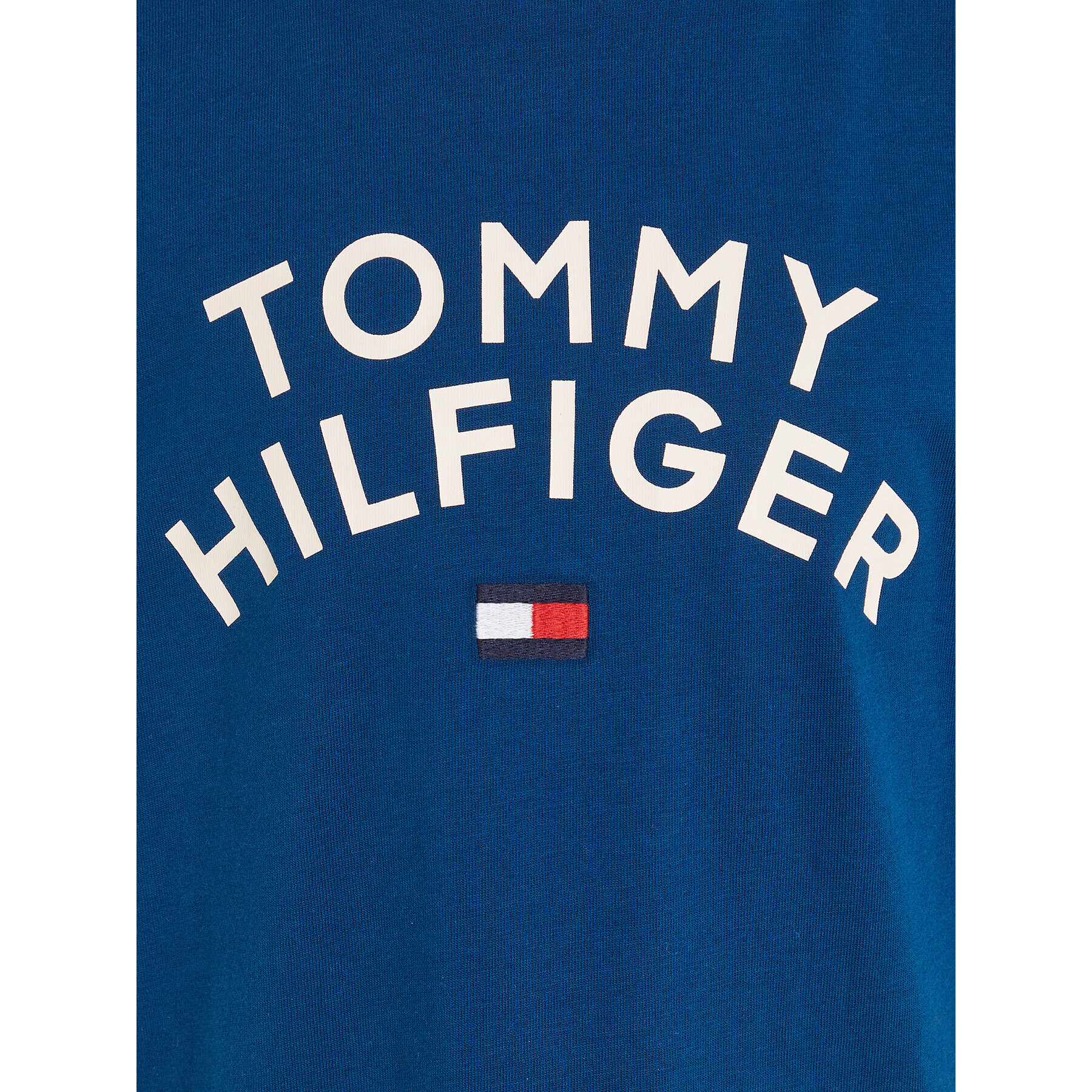 Tommy Hilfiger Тишърт KB0KB08548 S Син Regular Fit - Pepit.bg
