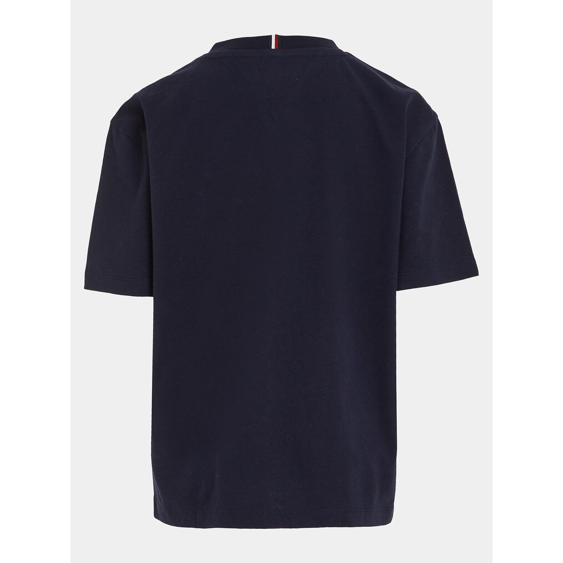 Tommy Hilfiger Тишърт KB0KB08575 S Тъмносин Regular Fit - Pepit.bg