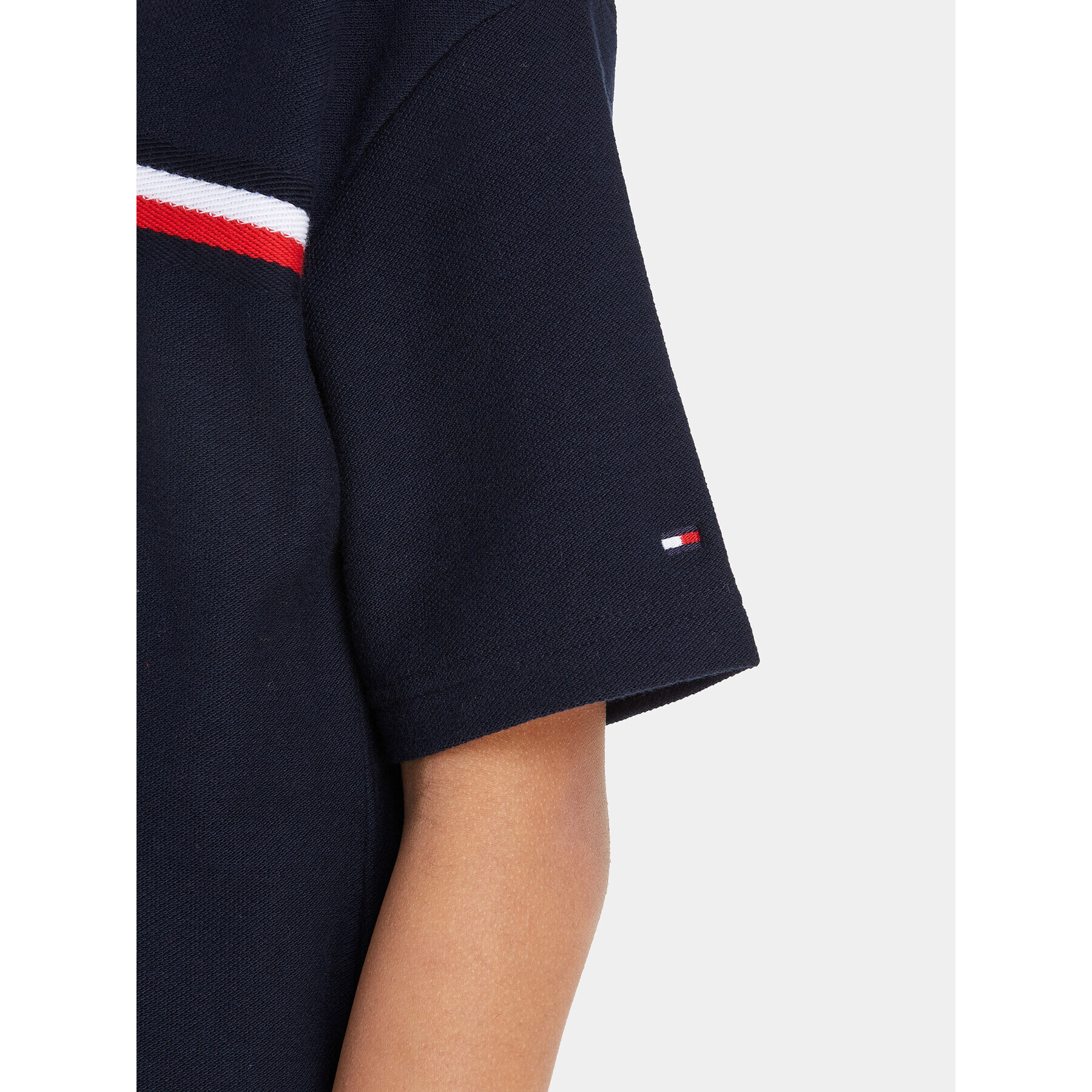 Tommy Hilfiger Тишърт KB0KB08580 Тъмносин Regular Fit - Pepit.bg
