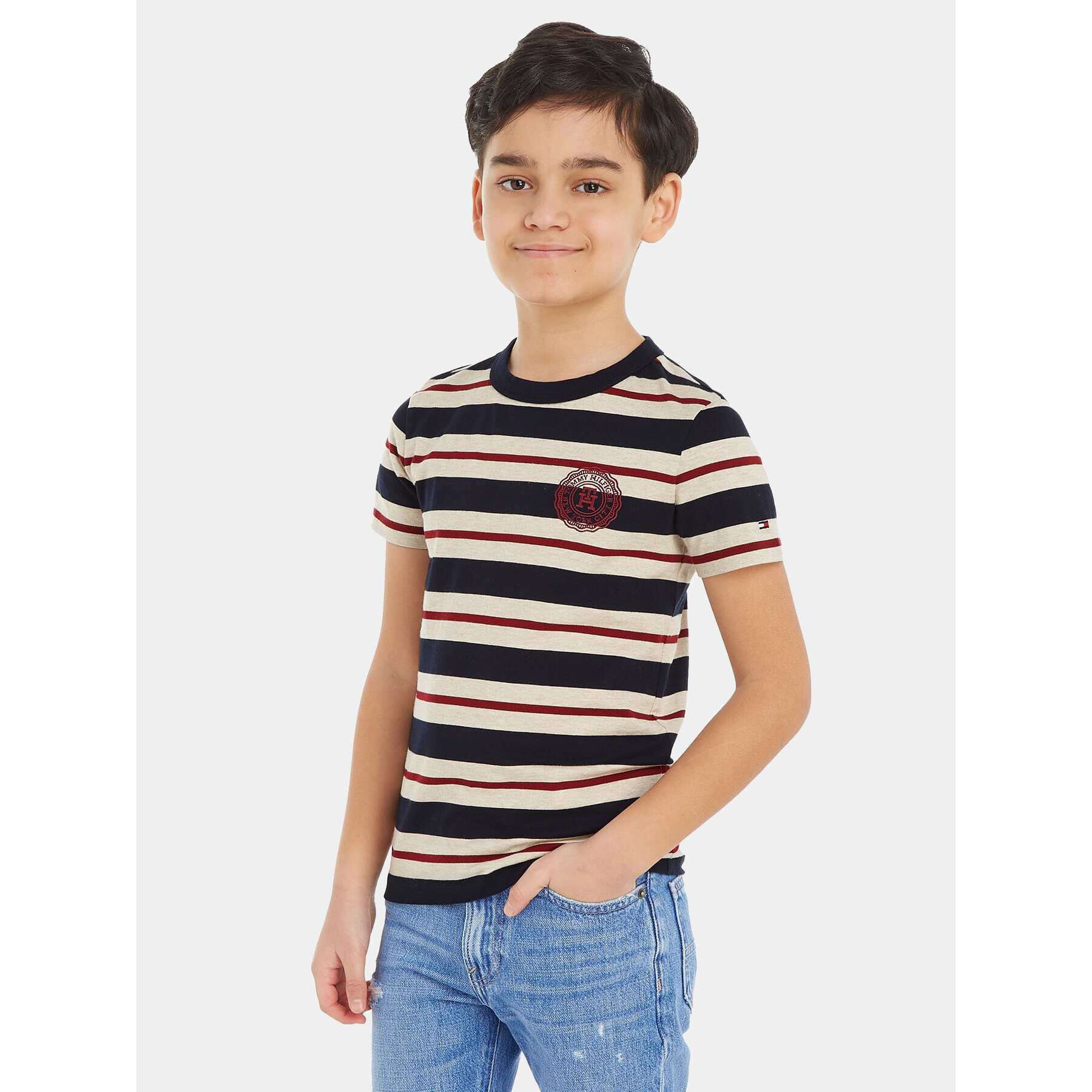 Tommy Hilfiger Тишърт KB0KB08581 Цветен Regular Fit - Pepit.bg
