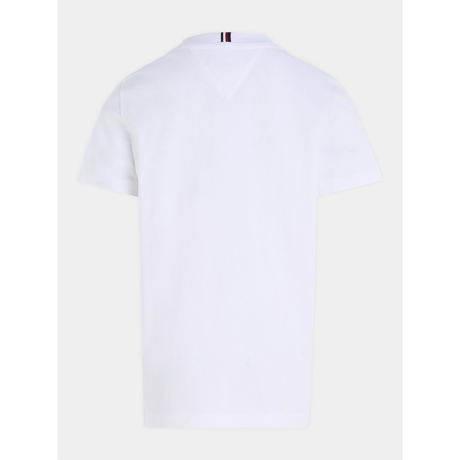 Tommy Hilfiger Тишърт KB0KB08626 S Бял Regular Fit - Pepit.bg