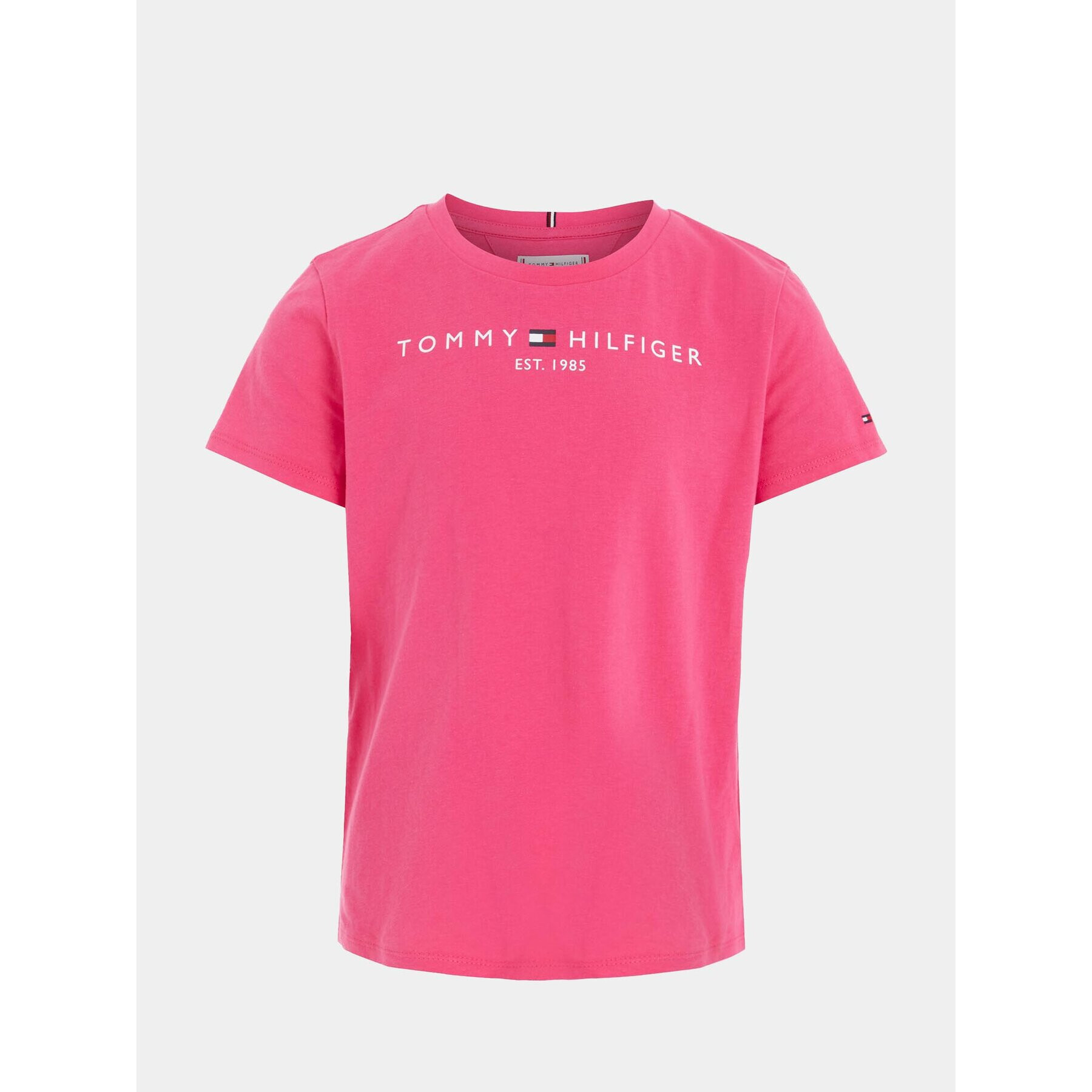 Tommy Hilfiger Тишърт KG0KG05242 Розов Regular Fit - Pepit.bg