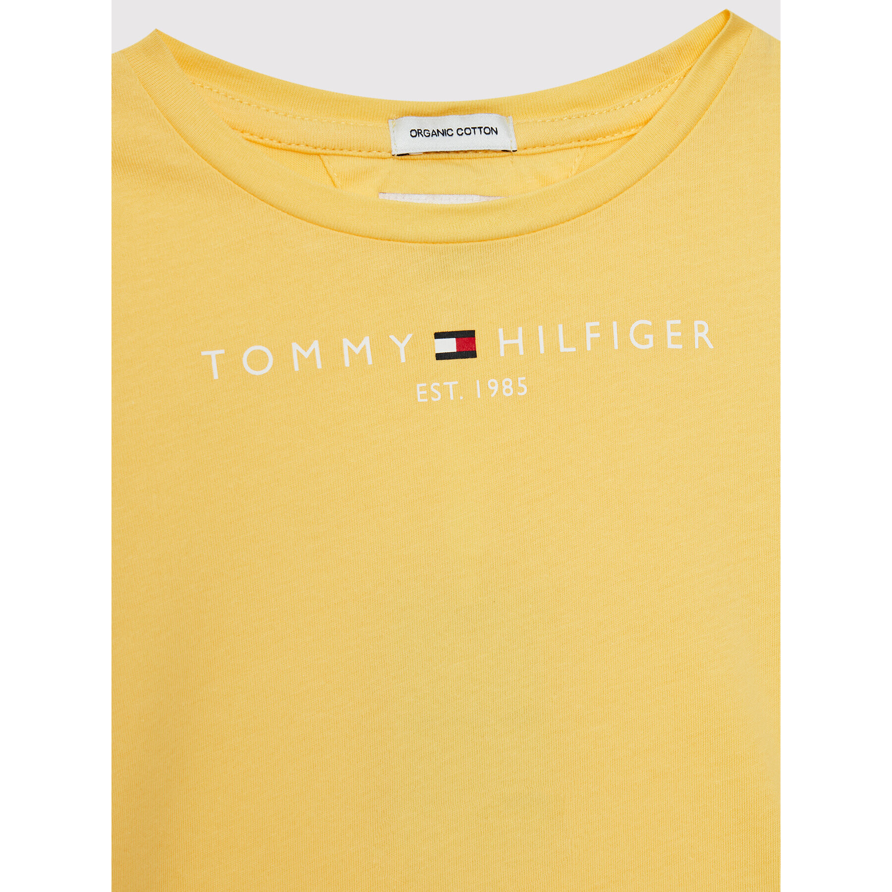 Tommy Hilfiger Тишърт KG0KG05242 Жълт Regular Fit - Pepit.bg