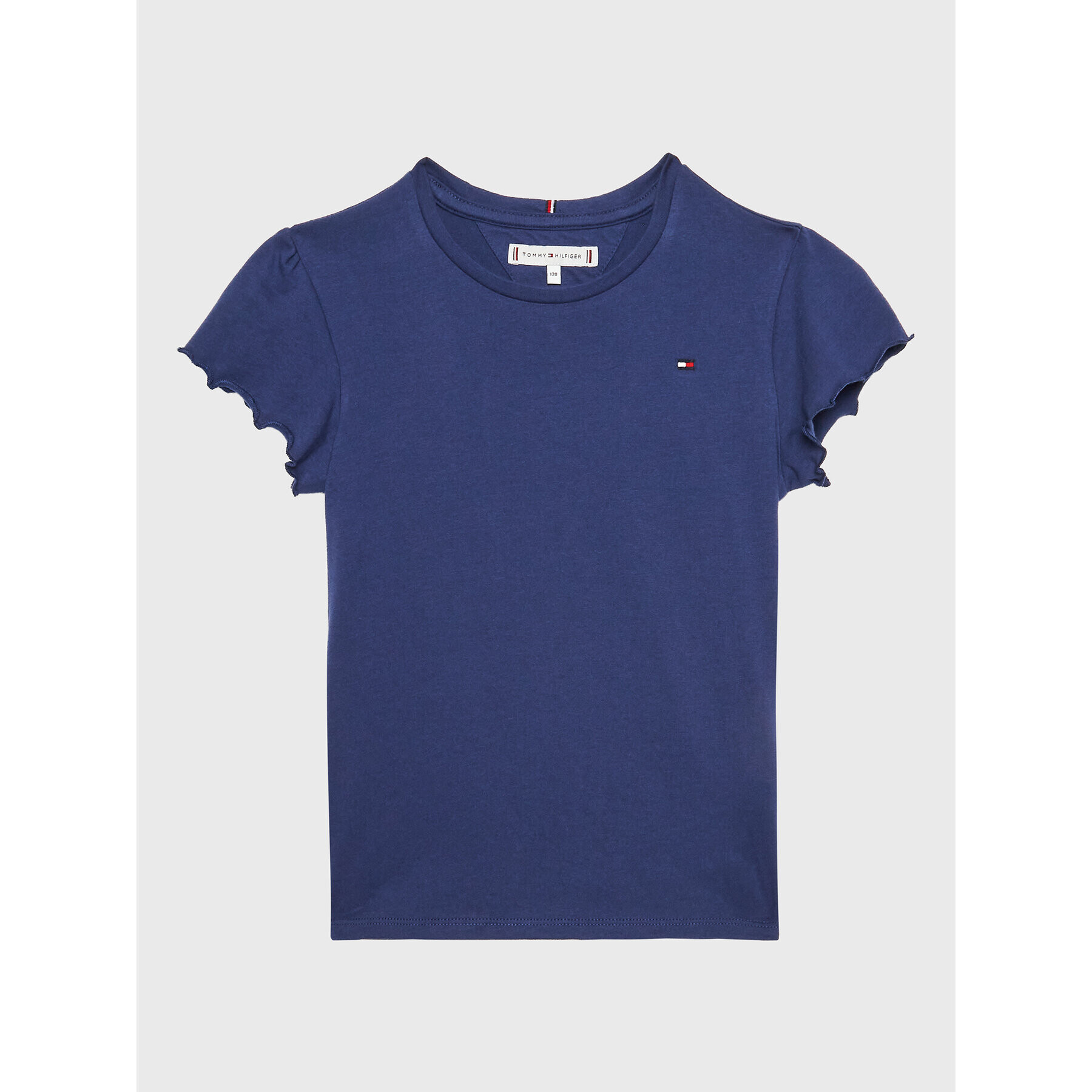 Tommy Hilfiger Тишърт KG0KG07052 D Тъмносин Regular Fit - Pepit.bg