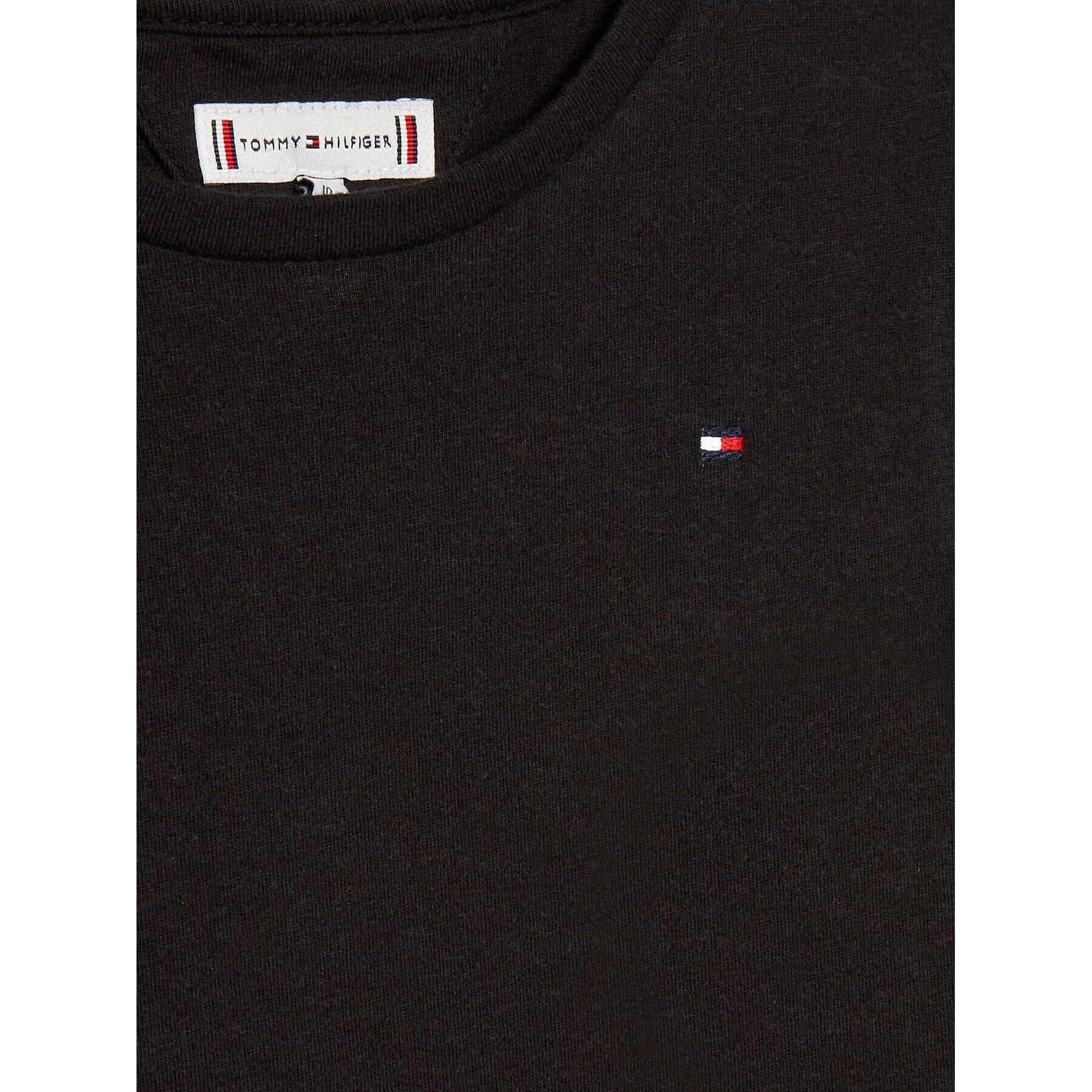 Tommy Hilfiger Тишърт KG0KG07052 M Черен Regular Fit - Pepit.bg