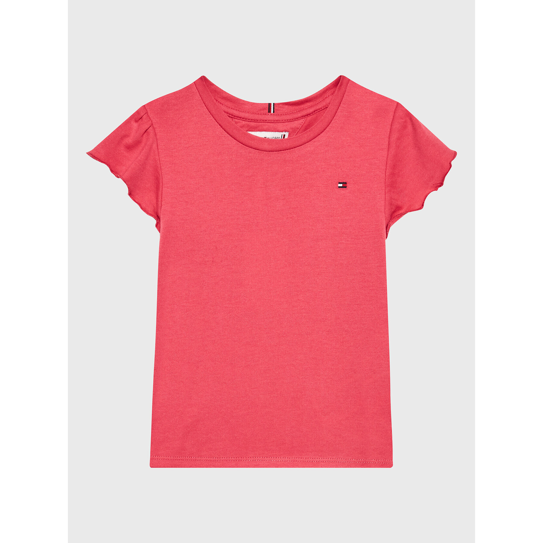 Tommy Hilfiger Тишърт KG0KG07052 M Розов Regular Fit - Pepit.bg