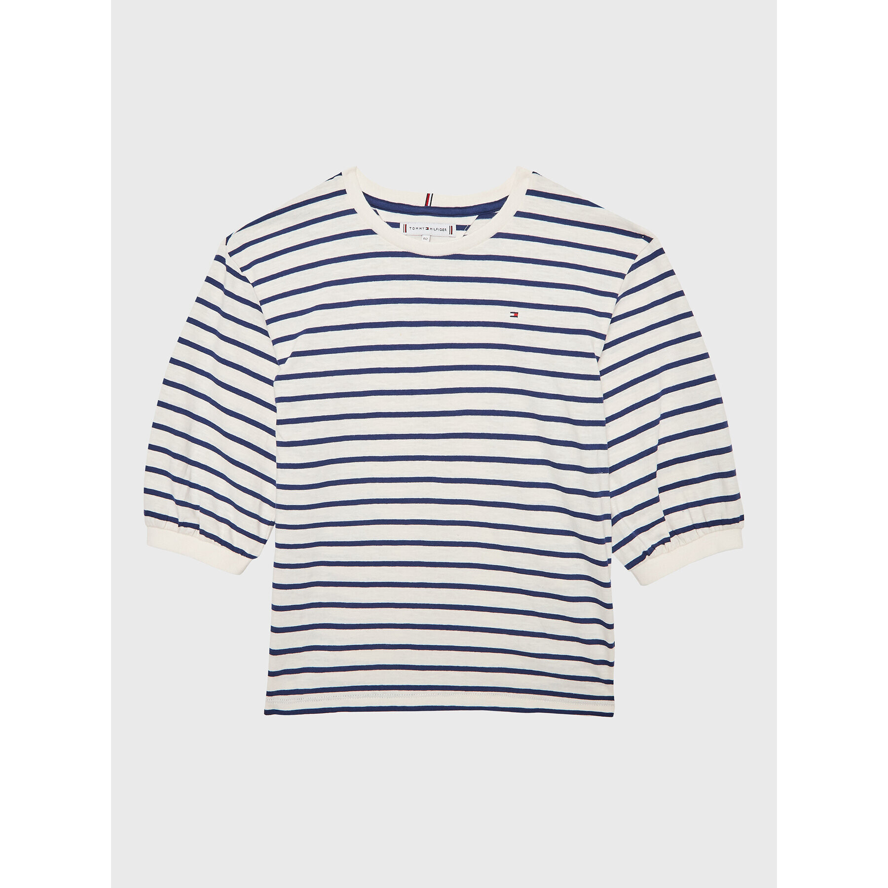 Tommy Hilfiger Тишърт KG0KG07055 D Бял Regular Fit - Pepit.bg