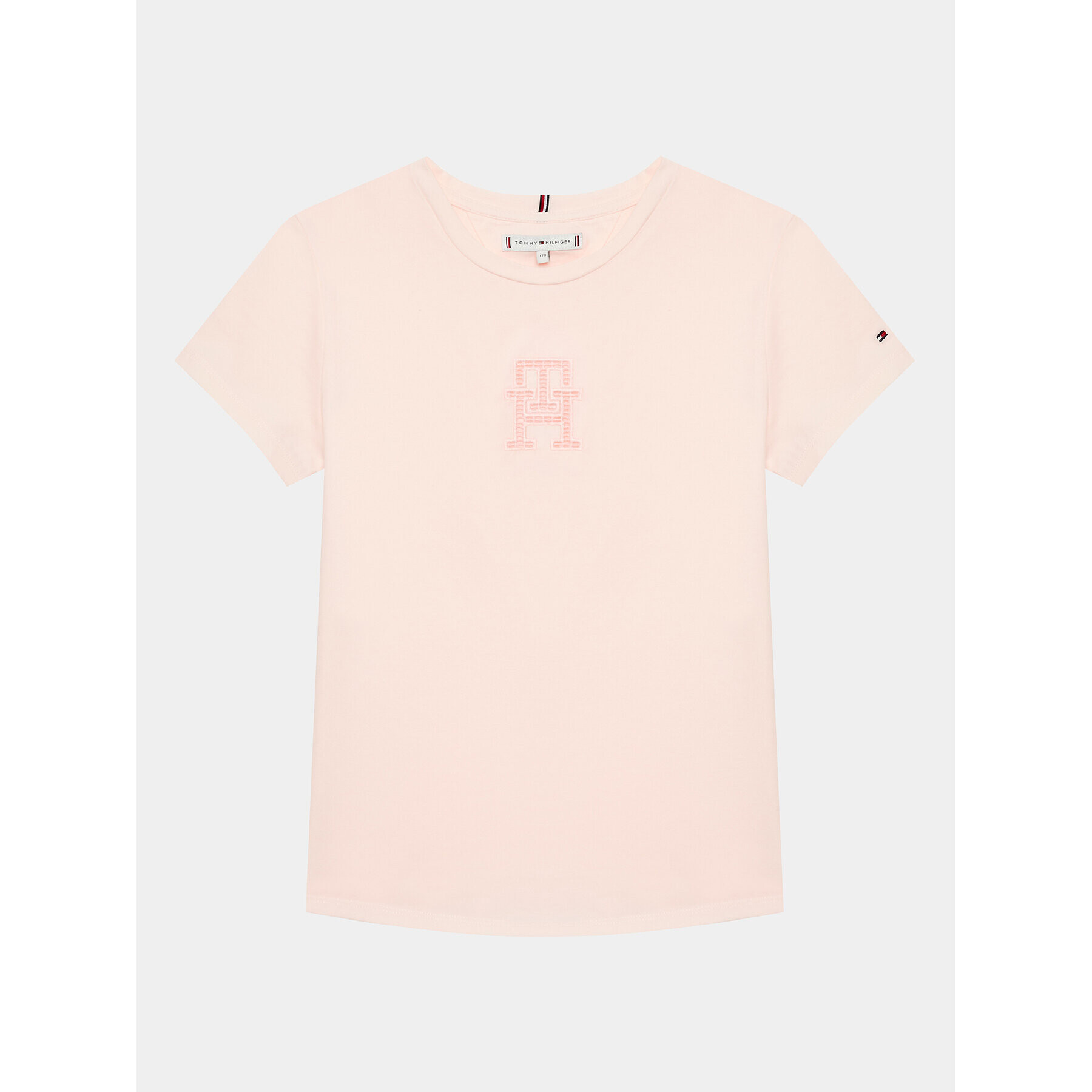 Tommy Hilfiger Тишърт KG0KG07259 Розов Regular Fit - Pepit.bg