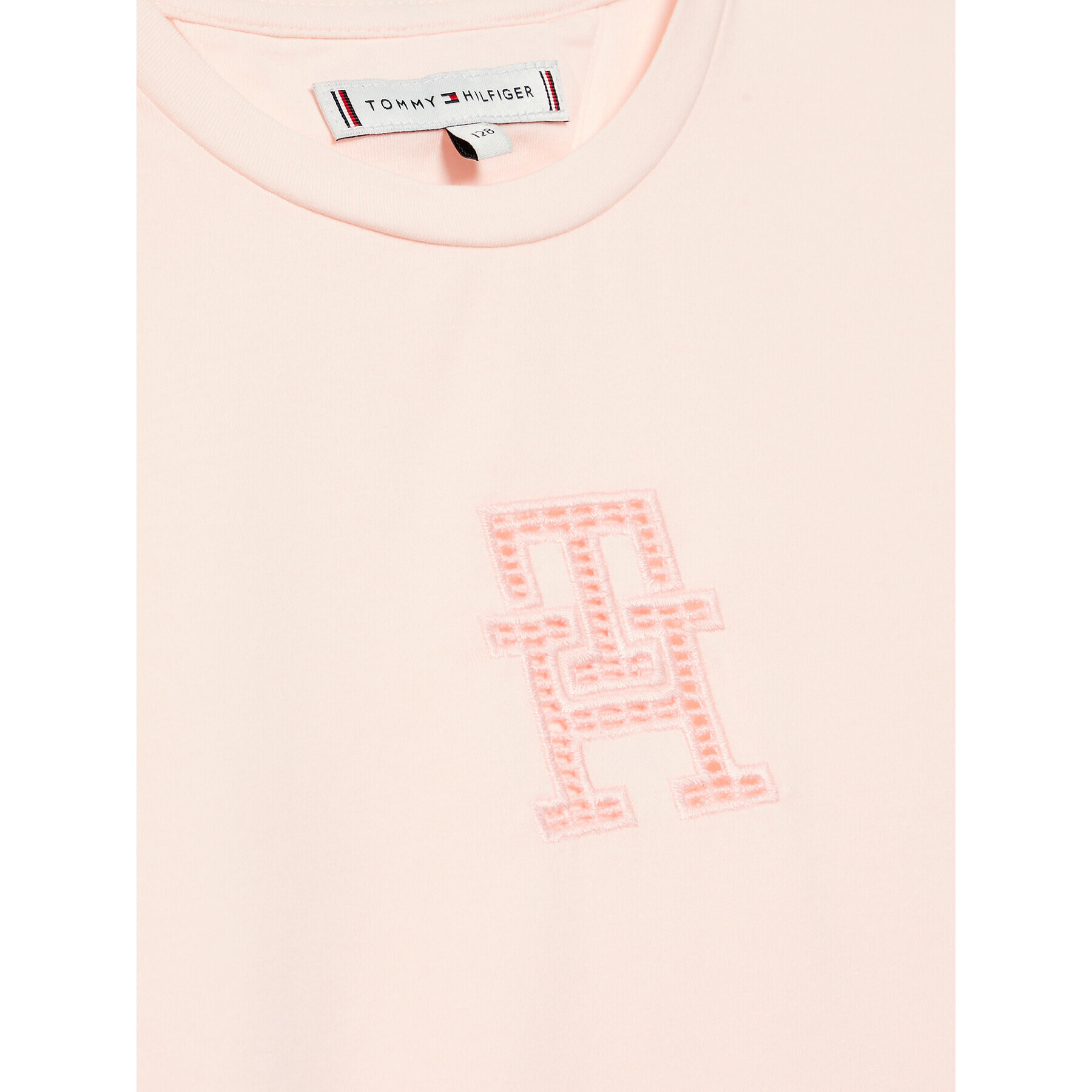 Tommy Hilfiger Тишърт KG0KG07259 Розов Regular Fit - Pepit.bg