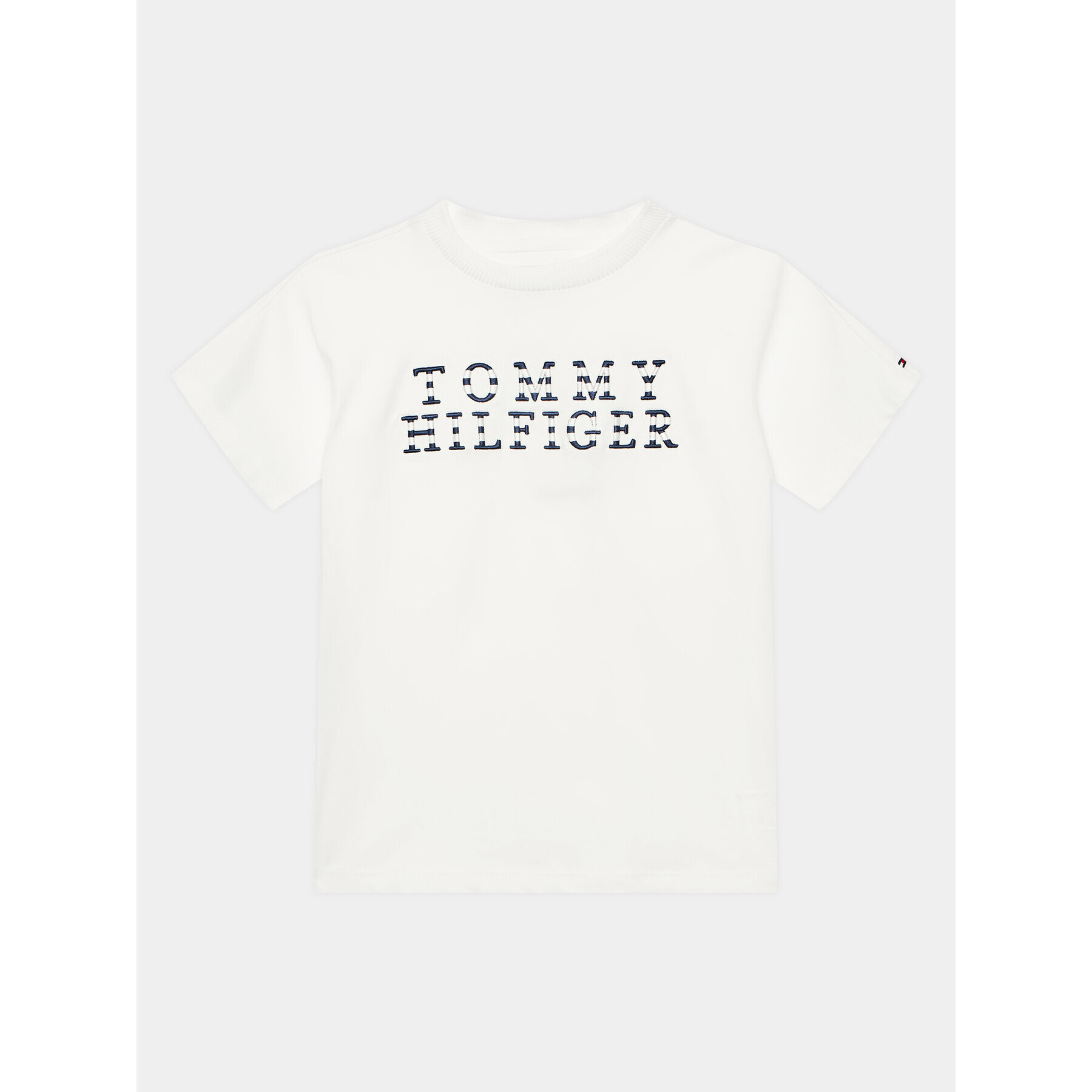 Tommy Hilfiger Тишърт KG0KG07269 D Бял Regular Fit - Pepit.bg