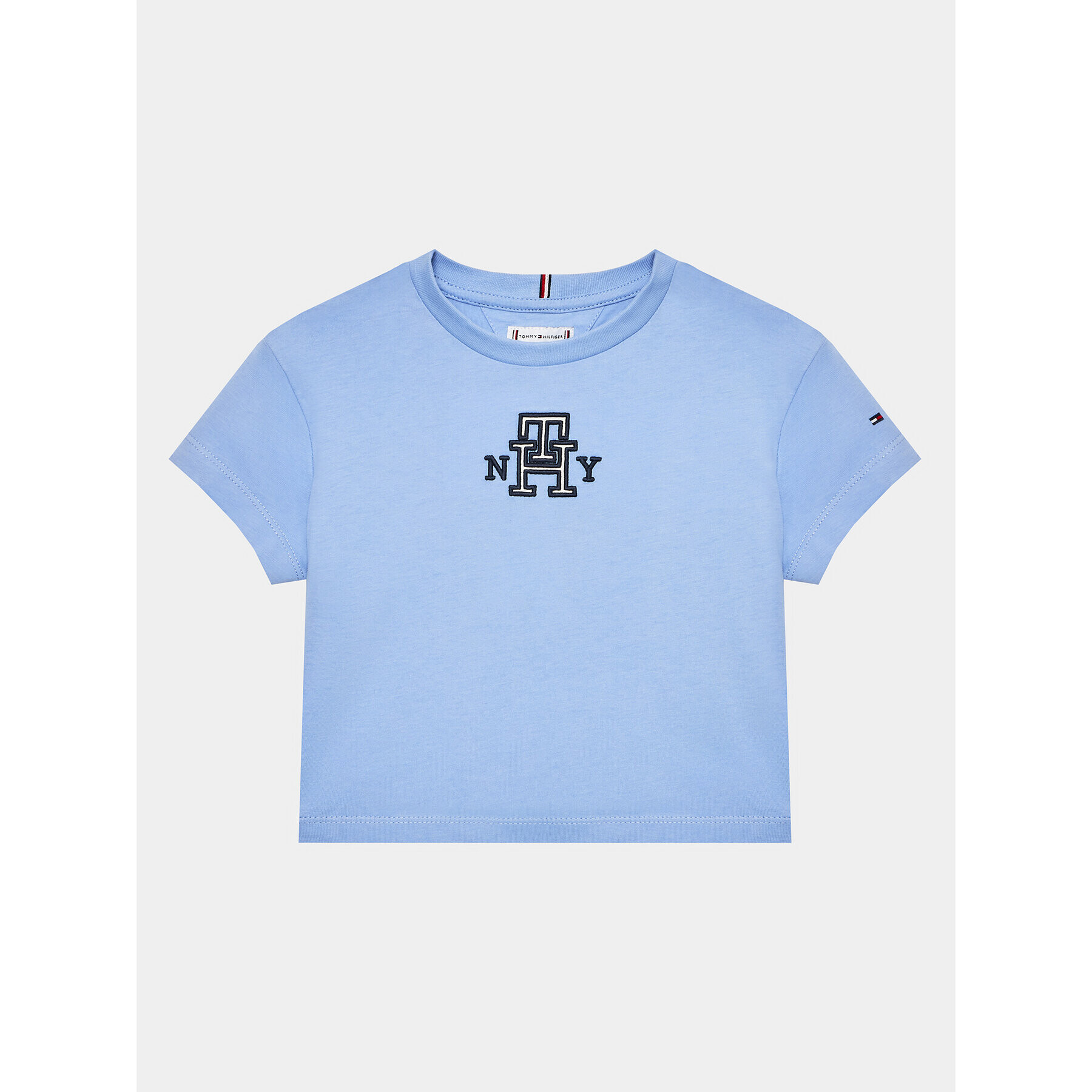 Tommy Hilfiger Тишърт KG0KG07437 M Син Regular Fit - Pepit.bg