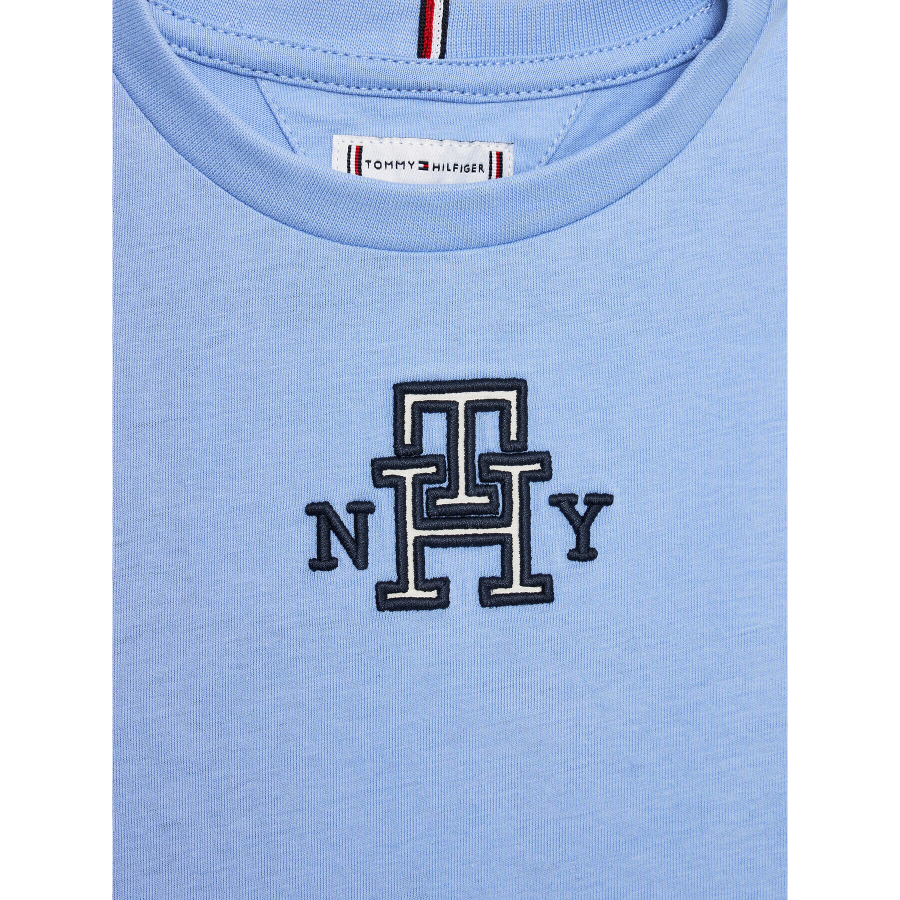 Tommy Hilfiger Тишърт KG0KG07437 M Син Regular Fit - Pepit.bg