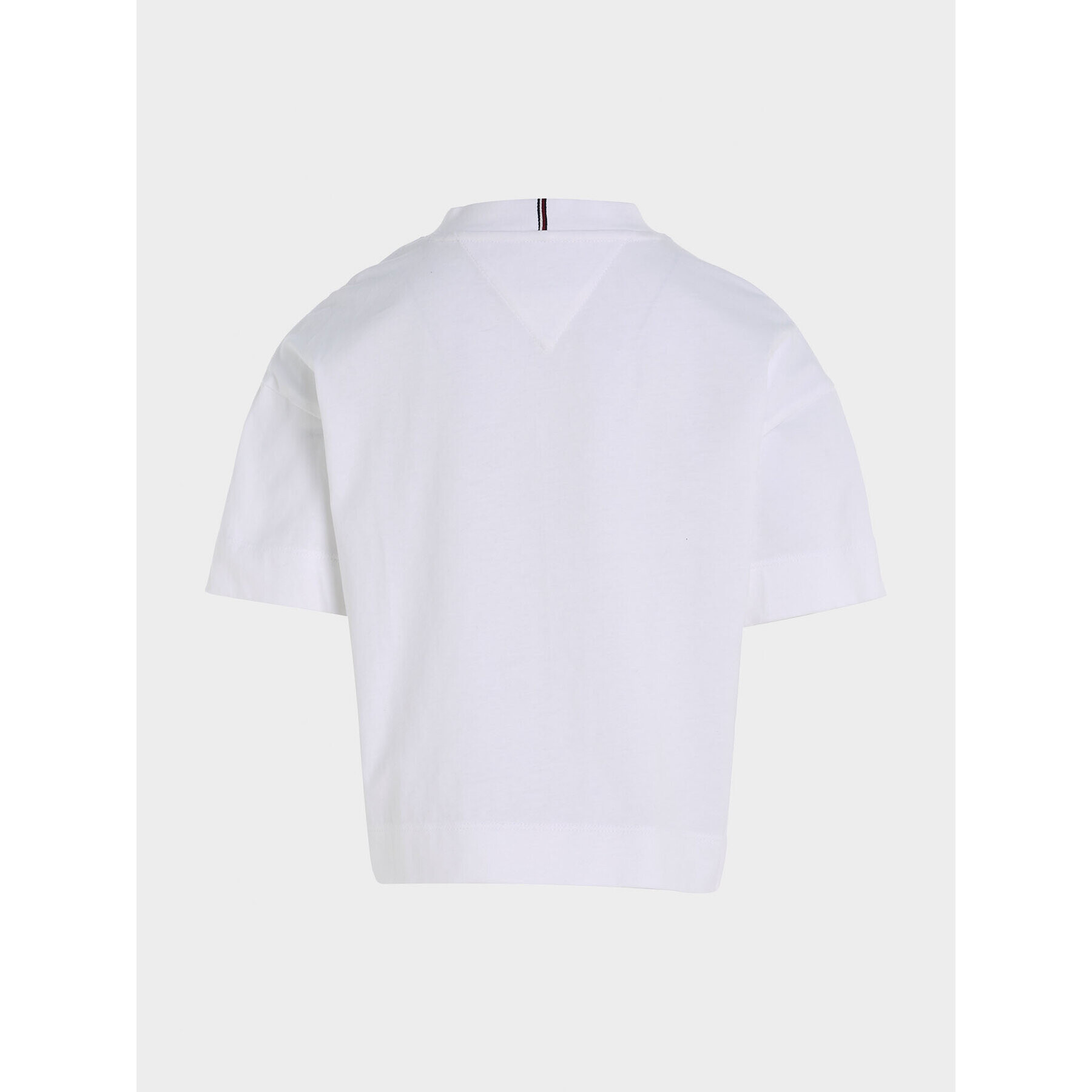 Tommy Hilfiger Тишърт KG0KG07641 Бял Regular Fit - Pepit.bg