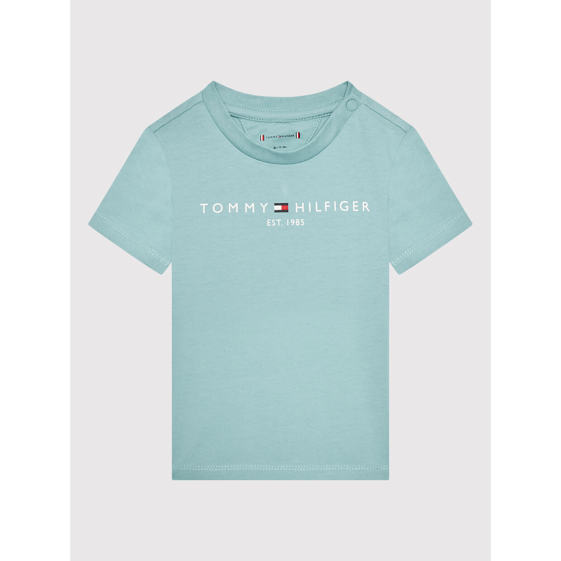 Tommy Hilfiger Тишърт KN0KN01293 Син Regular Fit - Pepit.bg