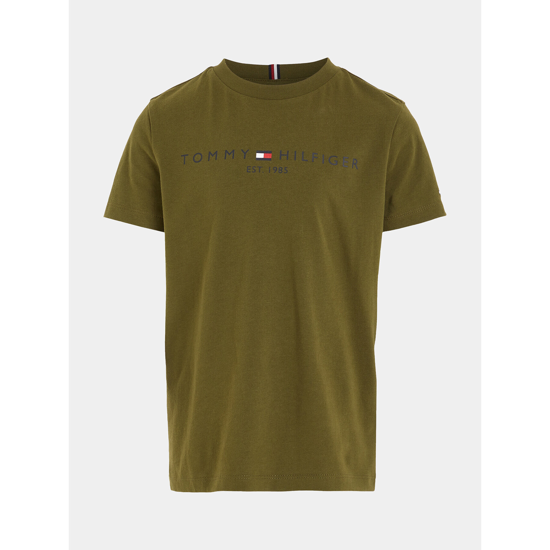 Tommy Hilfiger Тишърт KS0KS00397 Зелен Regular Fit - Pepit.bg