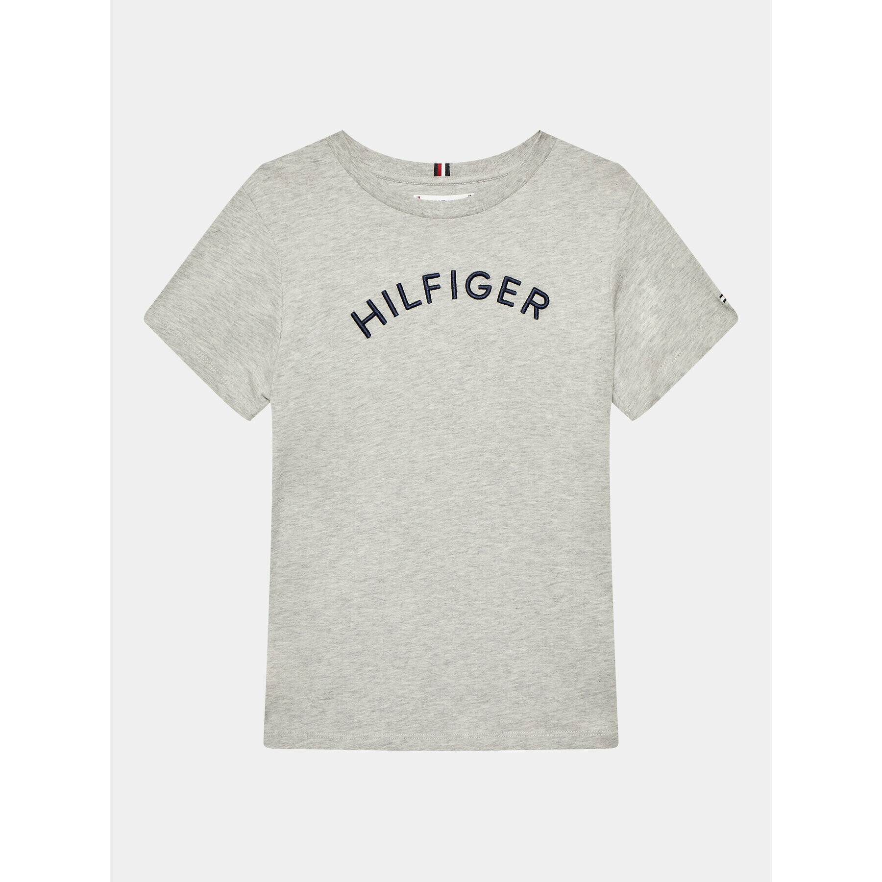 Tommy Hilfiger Тишърт KS0KS00401 D Сив Regular Fit - Pepit.bg