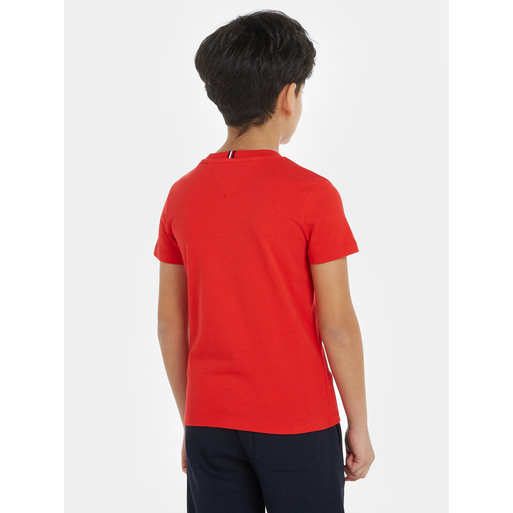 Tommy Hilfiger Тишърт KS0KS00527 Червен Regular Fit - Pepit.bg