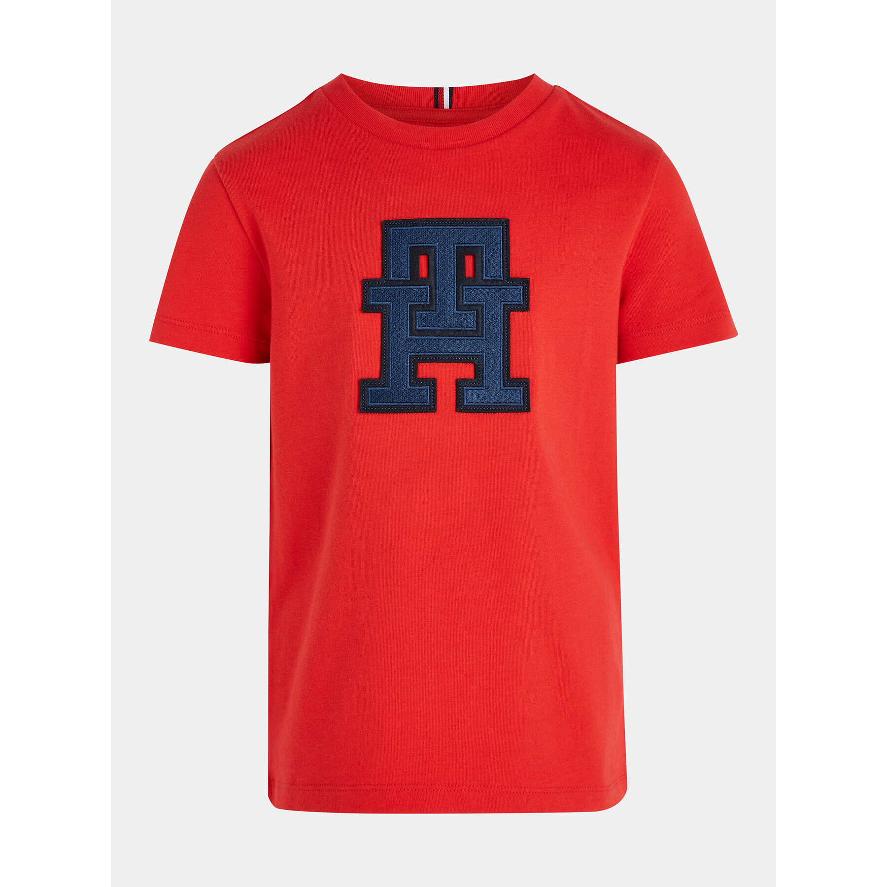 Tommy Hilfiger Тишърт KS0KS00527 Червен Regular Fit - Pepit.bg