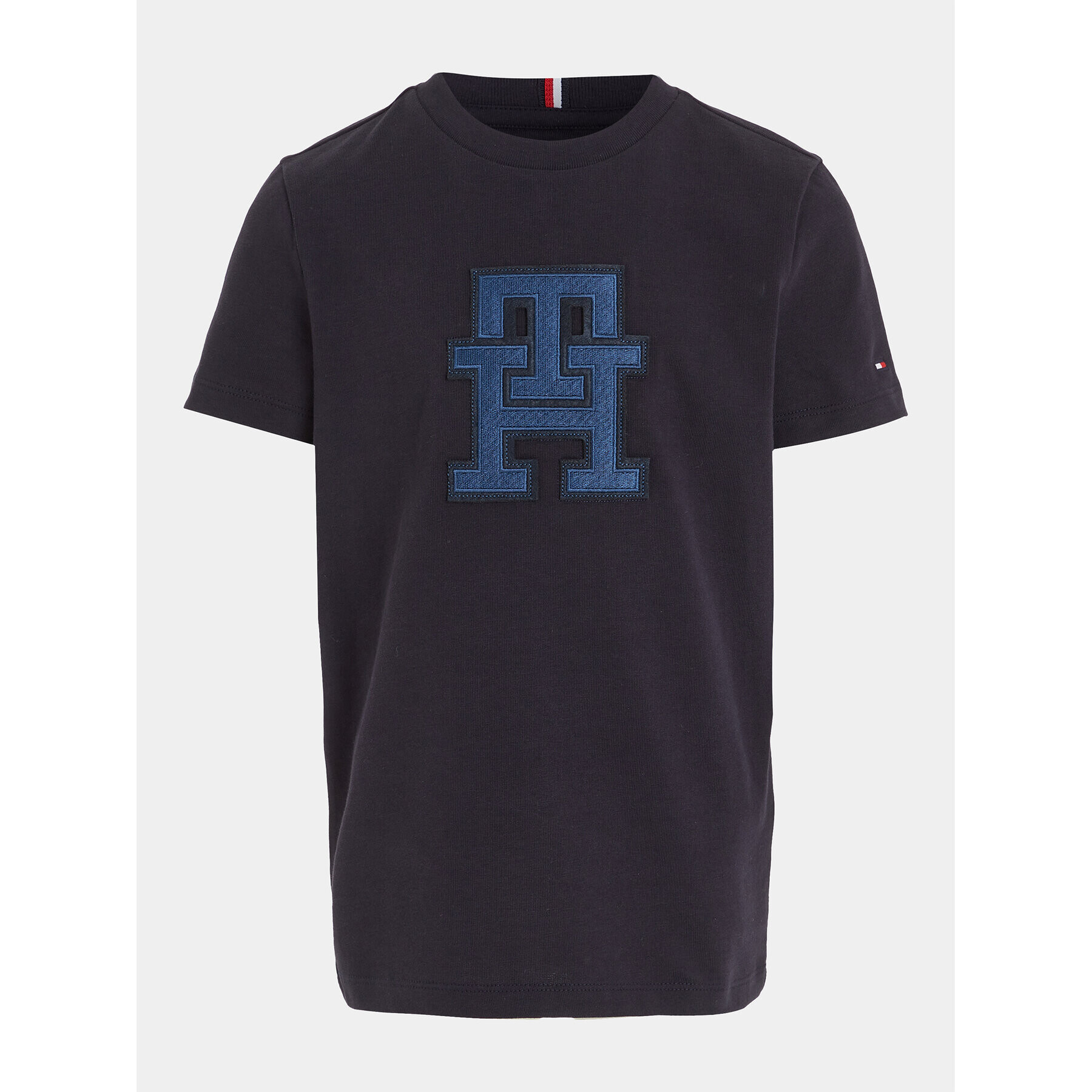 Tommy Hilfiger Тишърт KS0KS00527 Тъмносин Regular Fit - Pepit.bg