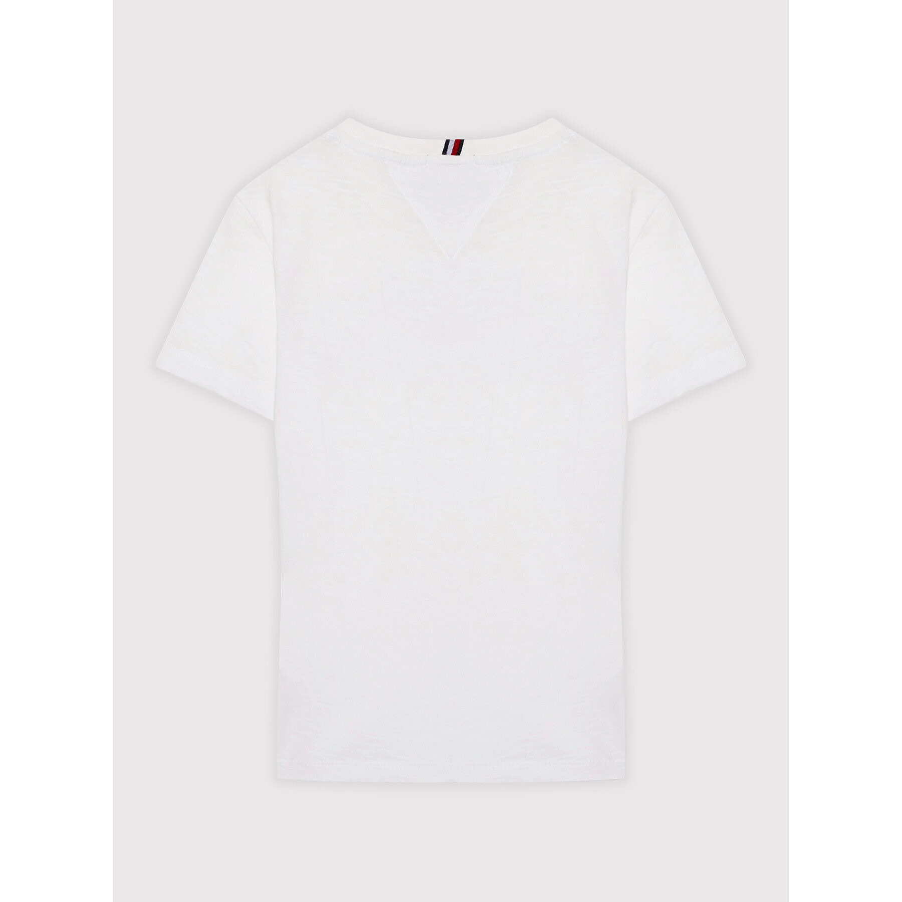 Tommy Hilfiger Тишърт Layered Logo KB0KB07285 D Бял Regular Fit - Pepit.bg