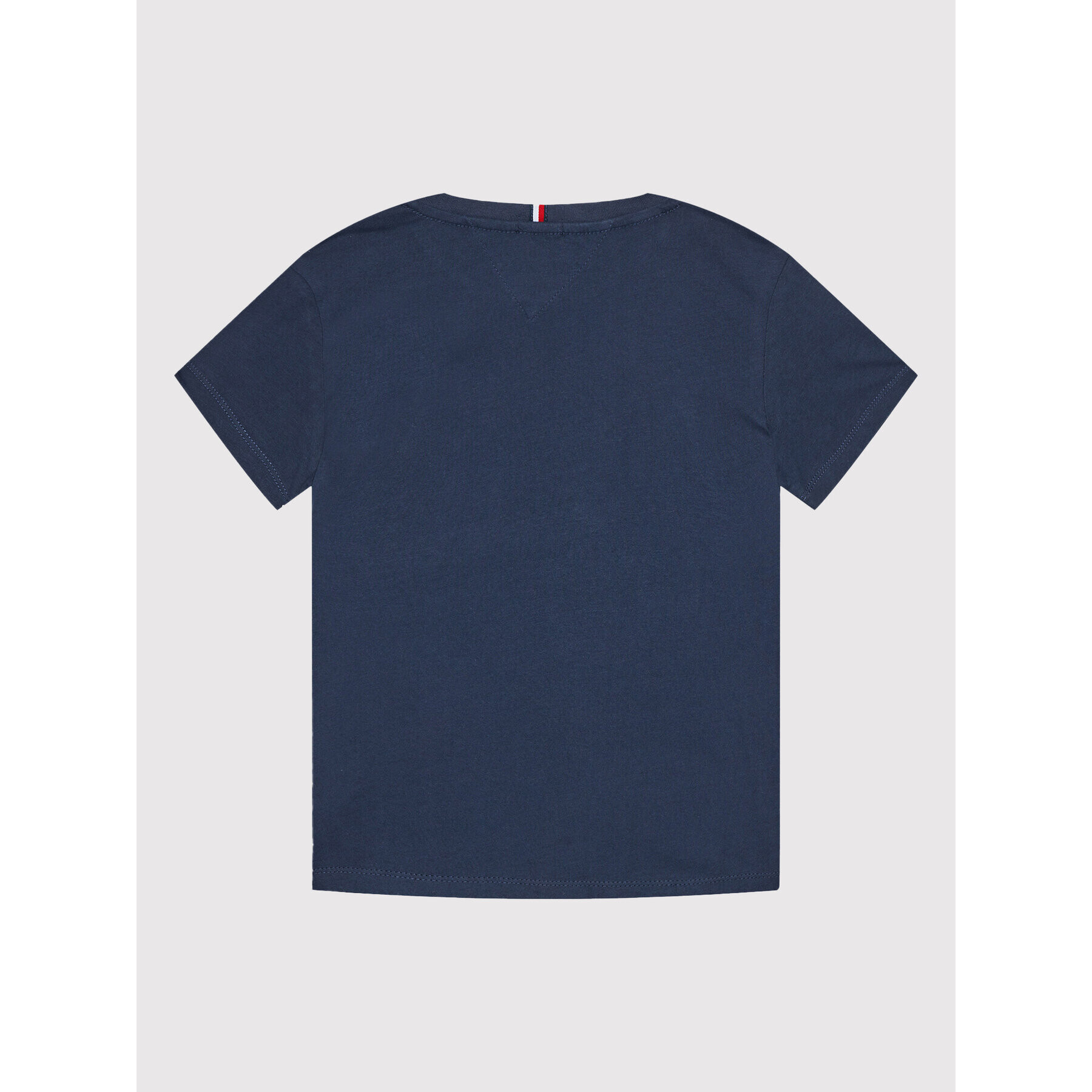 Tommy Hilfiger Тишърт Logo KB0KB06675 M Тъмносин Regular Fit - Pepit.bg