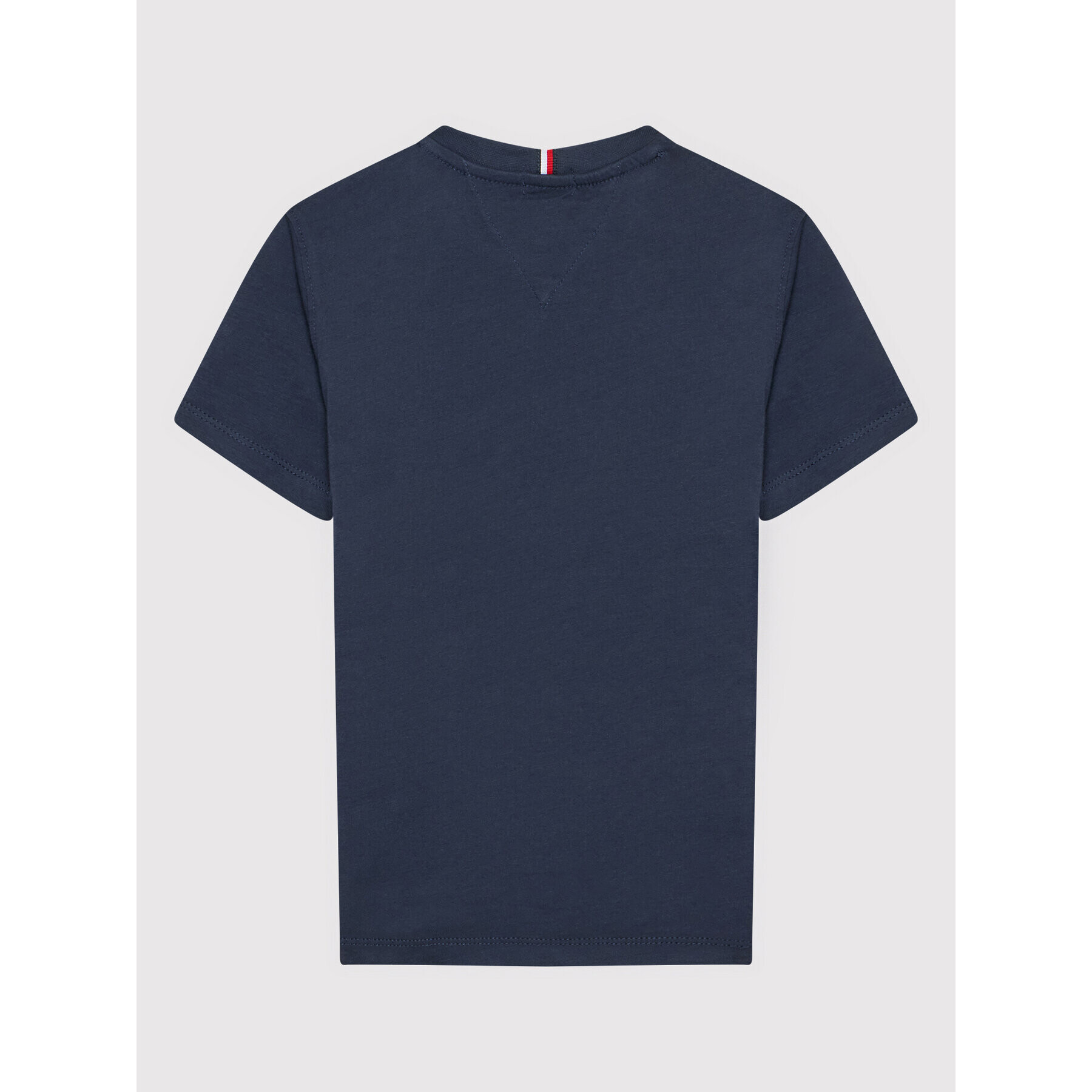 Tommy Hilfiger Тишърт Logo KB0KB06849 D Тъмносин Regular Fit - Pepit.bg