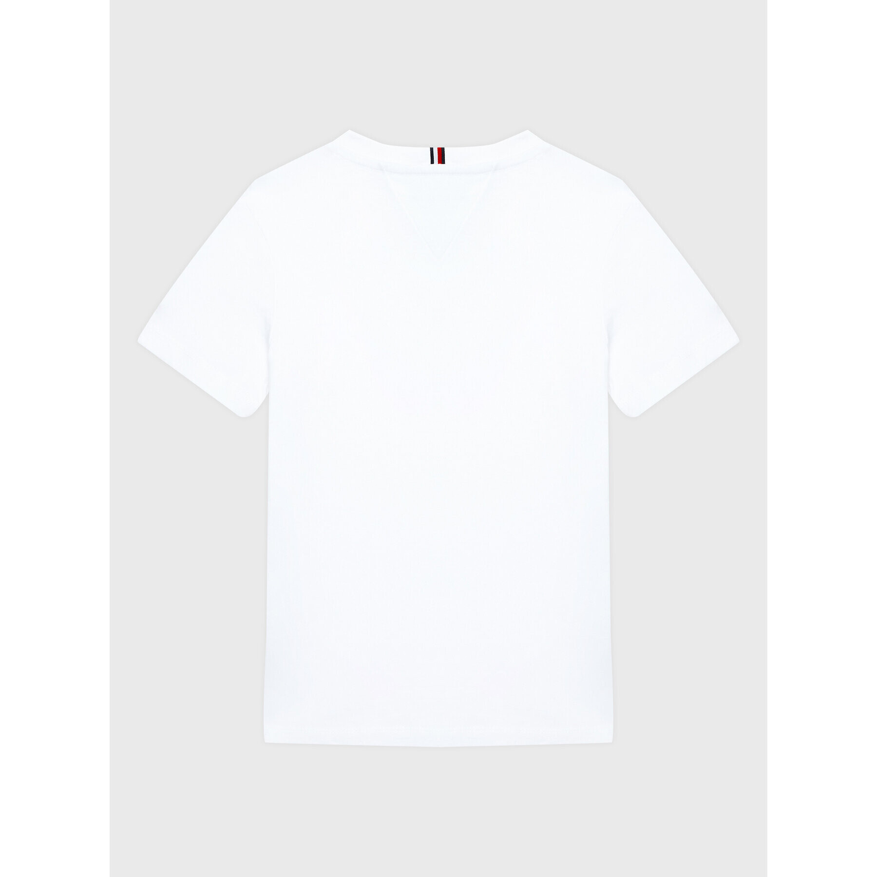 Tommy Hilfiger Тишърт Logo KB0KB07794 D Бял Regular Fit - Pepit.bg