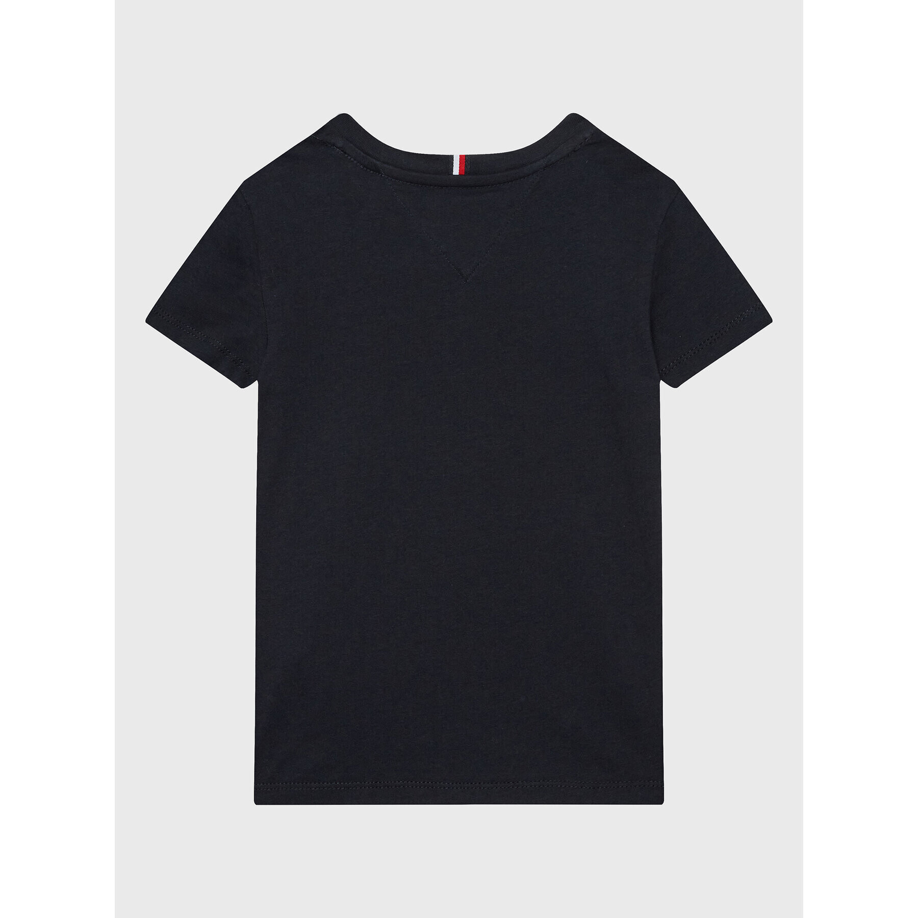 Tommy Hilfiger Тишърт Logo KB0KB08027 M Тъмносин Regular Fit - Pepit.bg