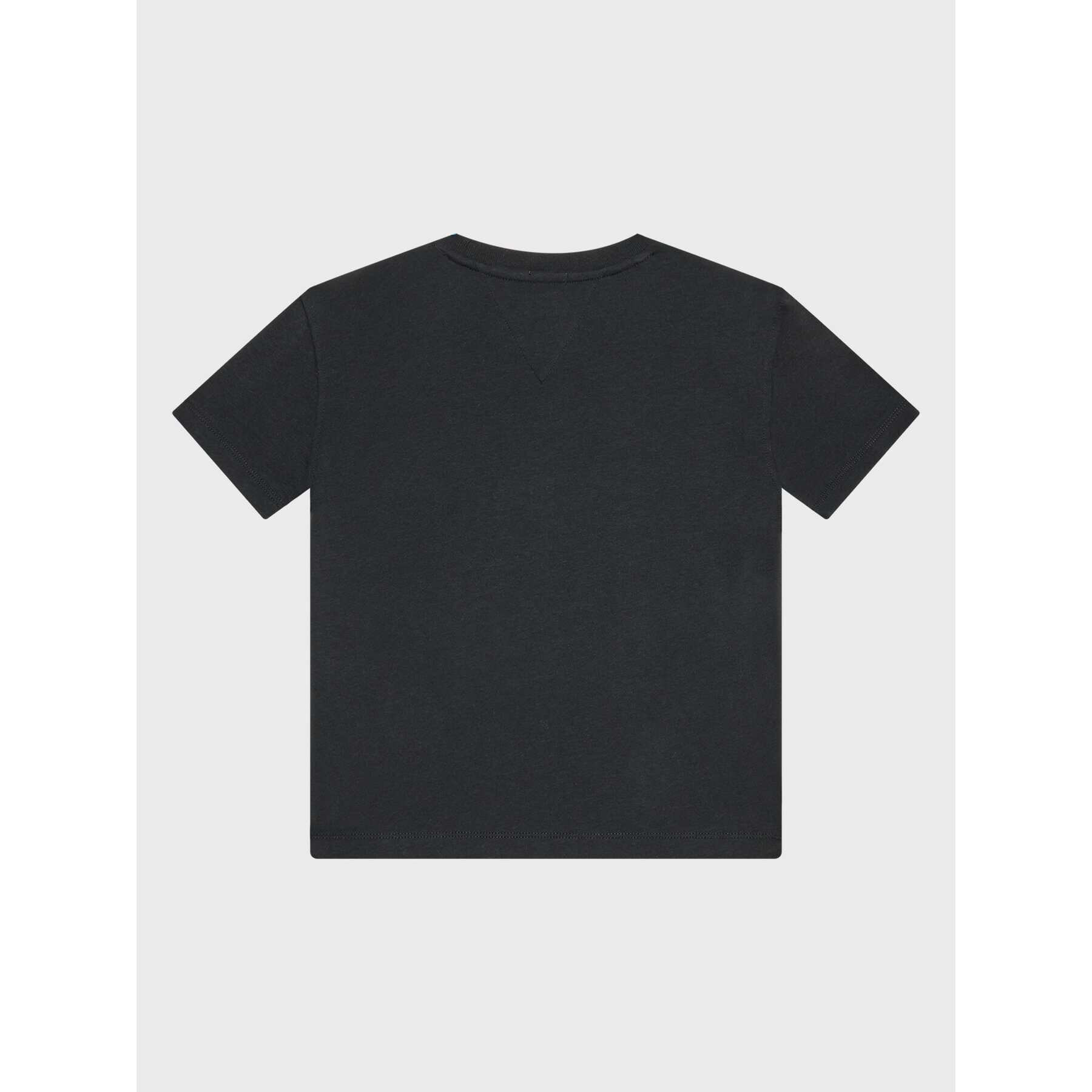 Tommy Hilfiger Тишърт Logo KS0KS00240 M Черен Regular Fit - Pepit.bg