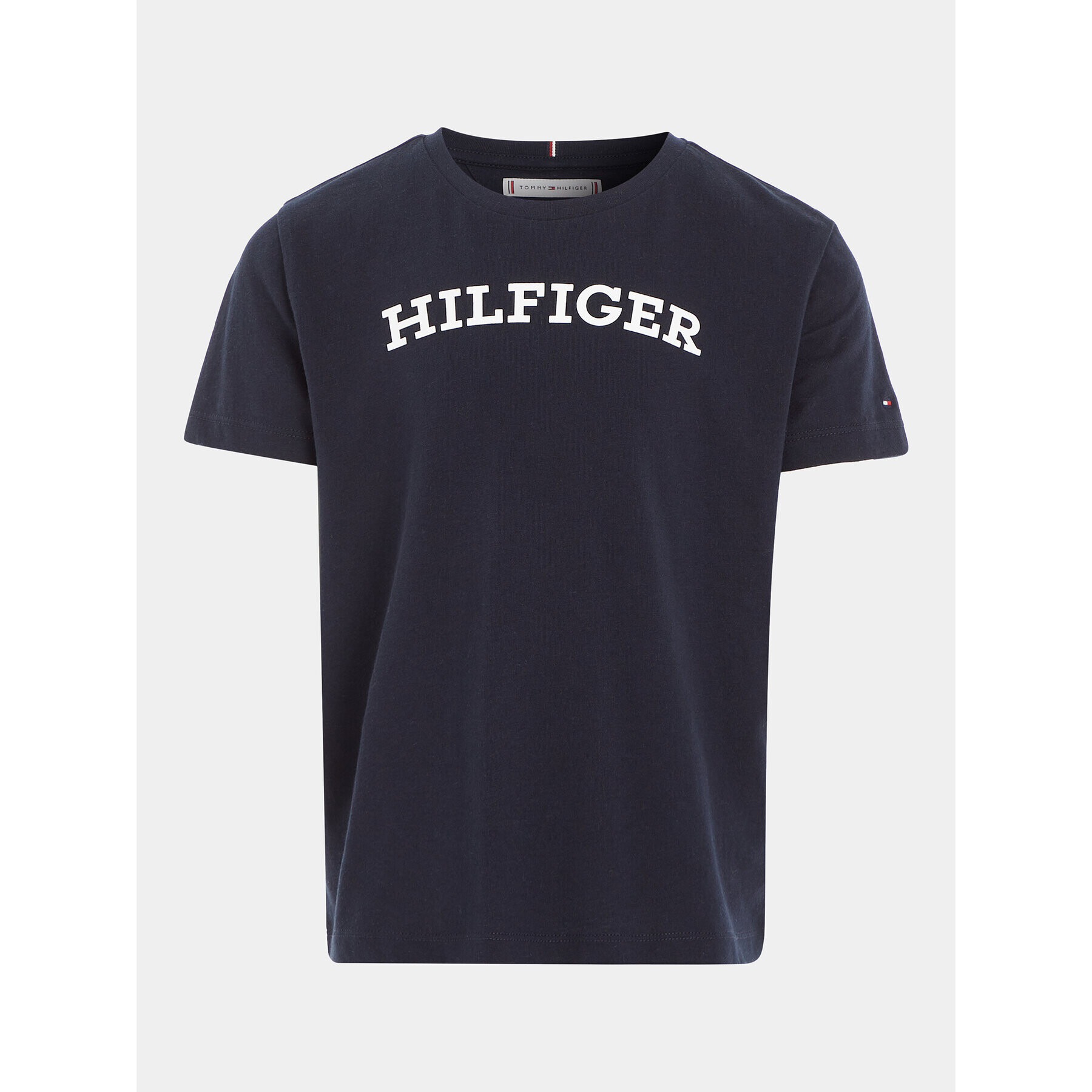 Tommy Hilfiger Тишърт Monotype Tee KG0KG07431 D Тъмносин Regular Fit - Pepit.bg