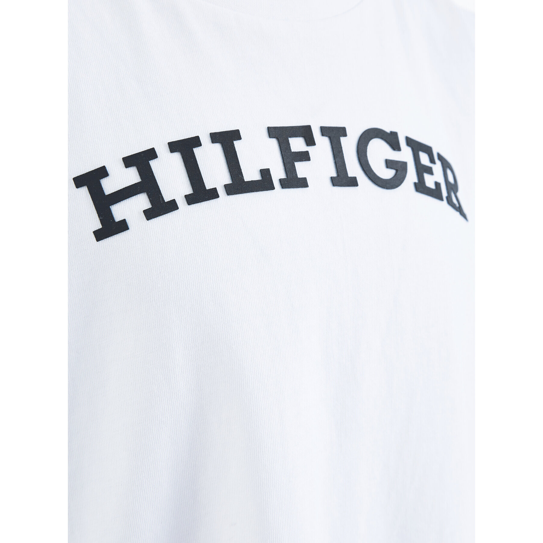 Tommy Hilfiger Тишърт Monotype Tee KG0KG07431 M Бял Regular Fit - Pepit.bg