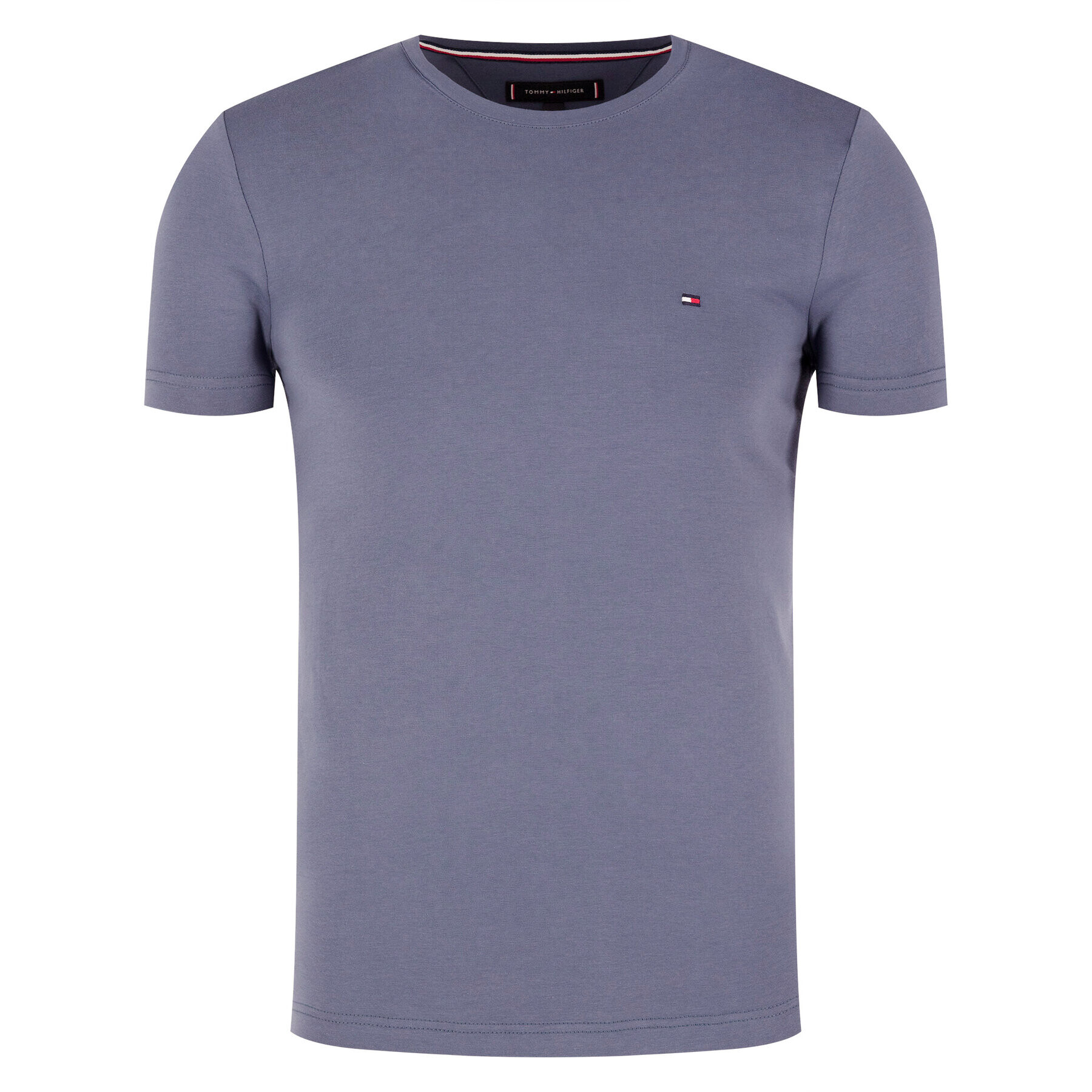 Tommy Hilfiger Тишърт MW0MW10800 Сив Slim Fit - Pepit.bg