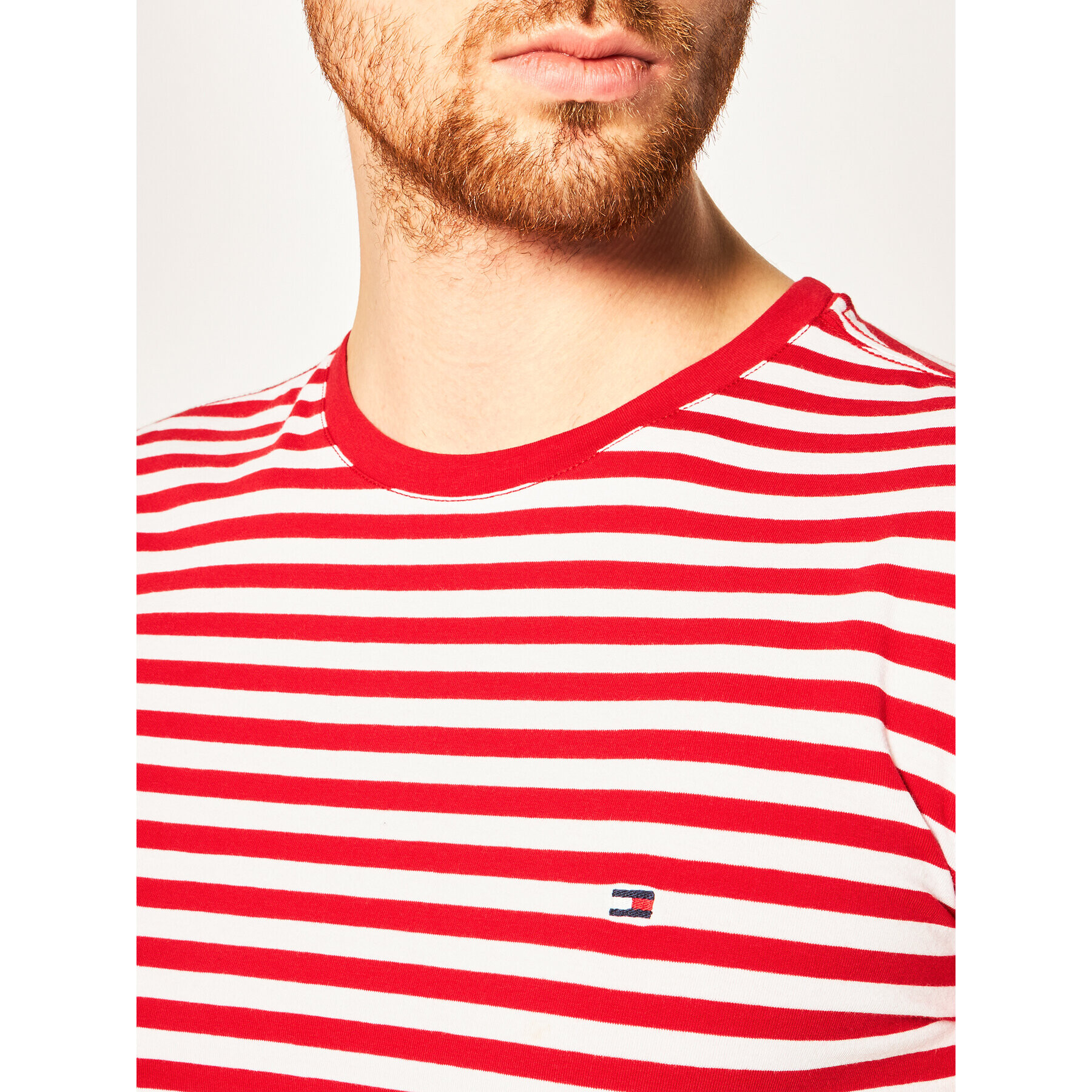 Tommy Hilfiger Тишърт MW0MW10800 Цветен Slim Fit - Pepit.bg