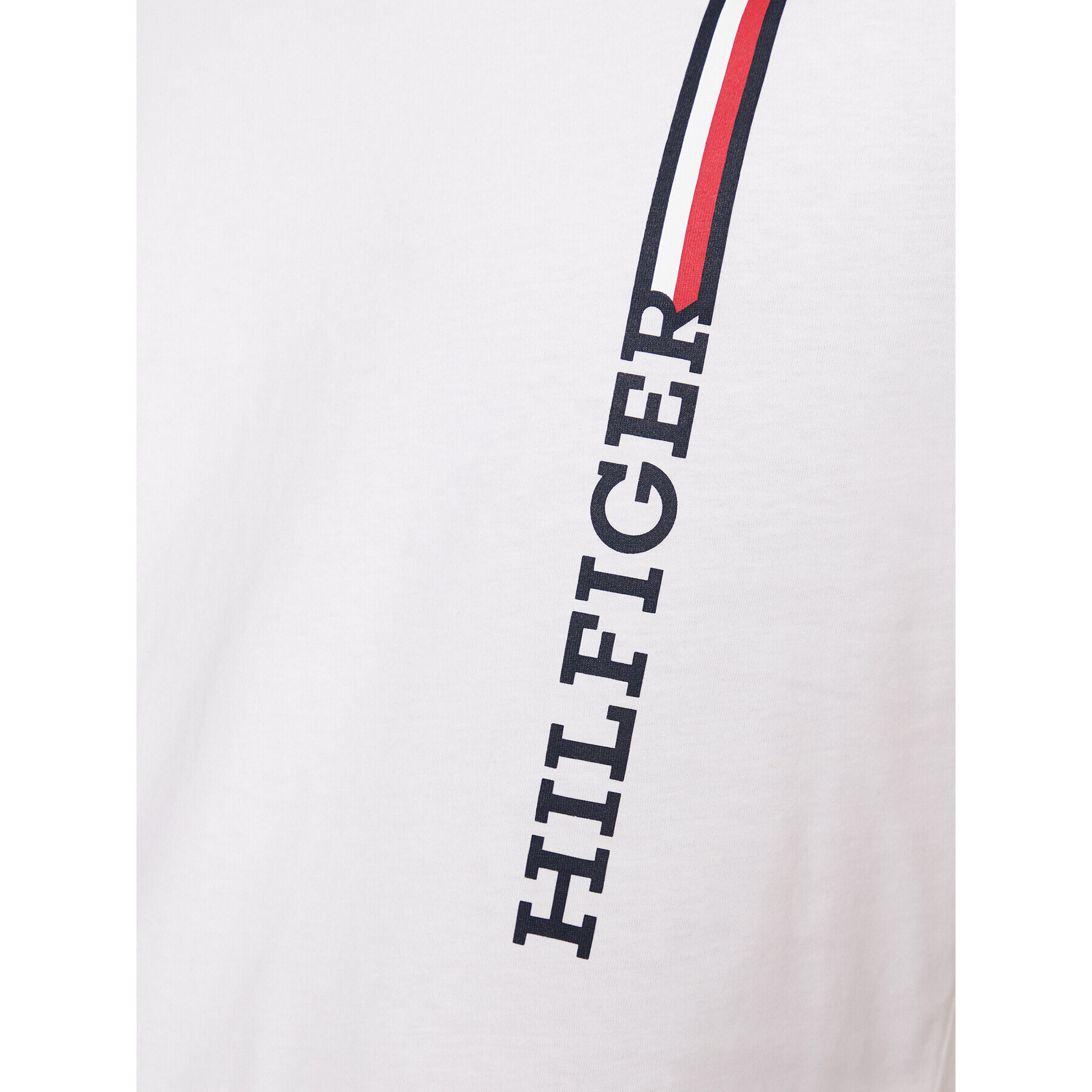 Tommy Hilfiger Тишърт MW0MW32118 Бял Regular Fit - Pepit.bg