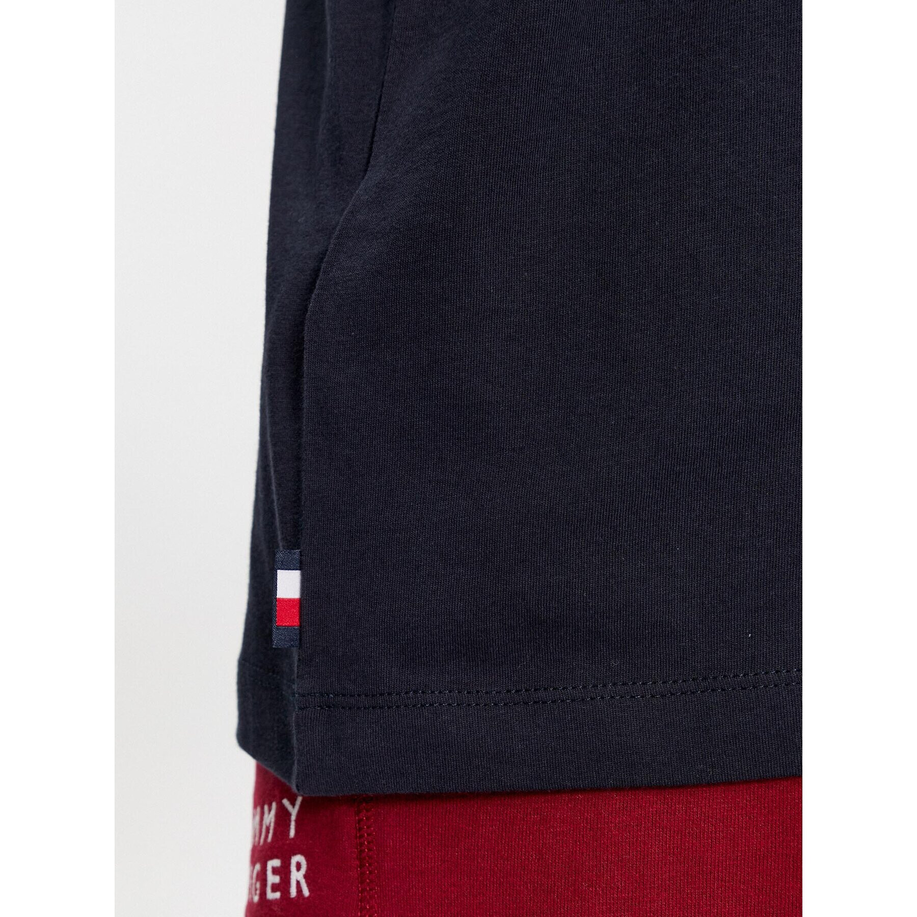 Tommy Hilfiger Тишърт MW0MW32618 Тъмносин Regular Fit - Pepit.bg