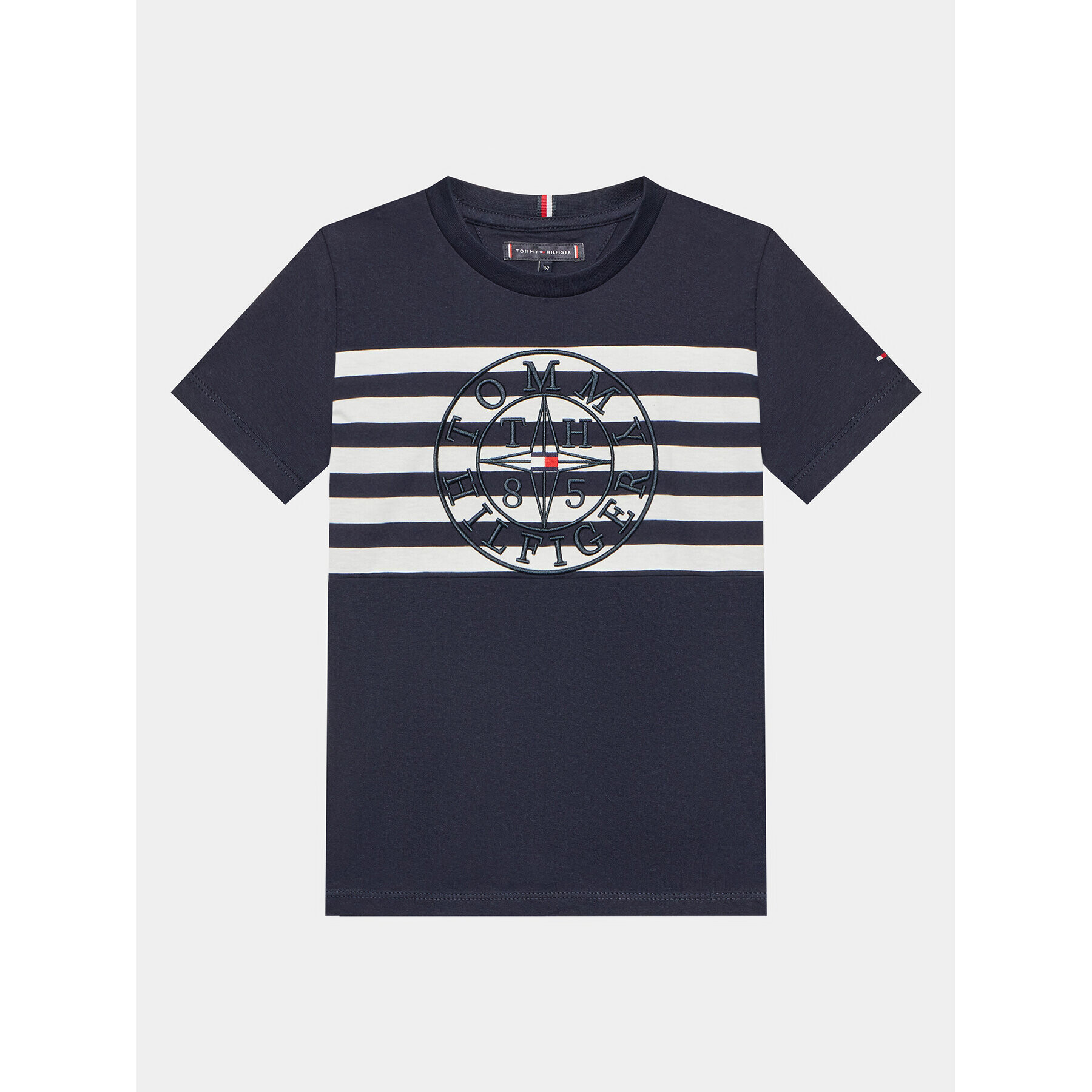 Tommy Hilfiger Тишърт Nautical KB0KB08205 D Тъмносин Regular Fit - Pepit.bg