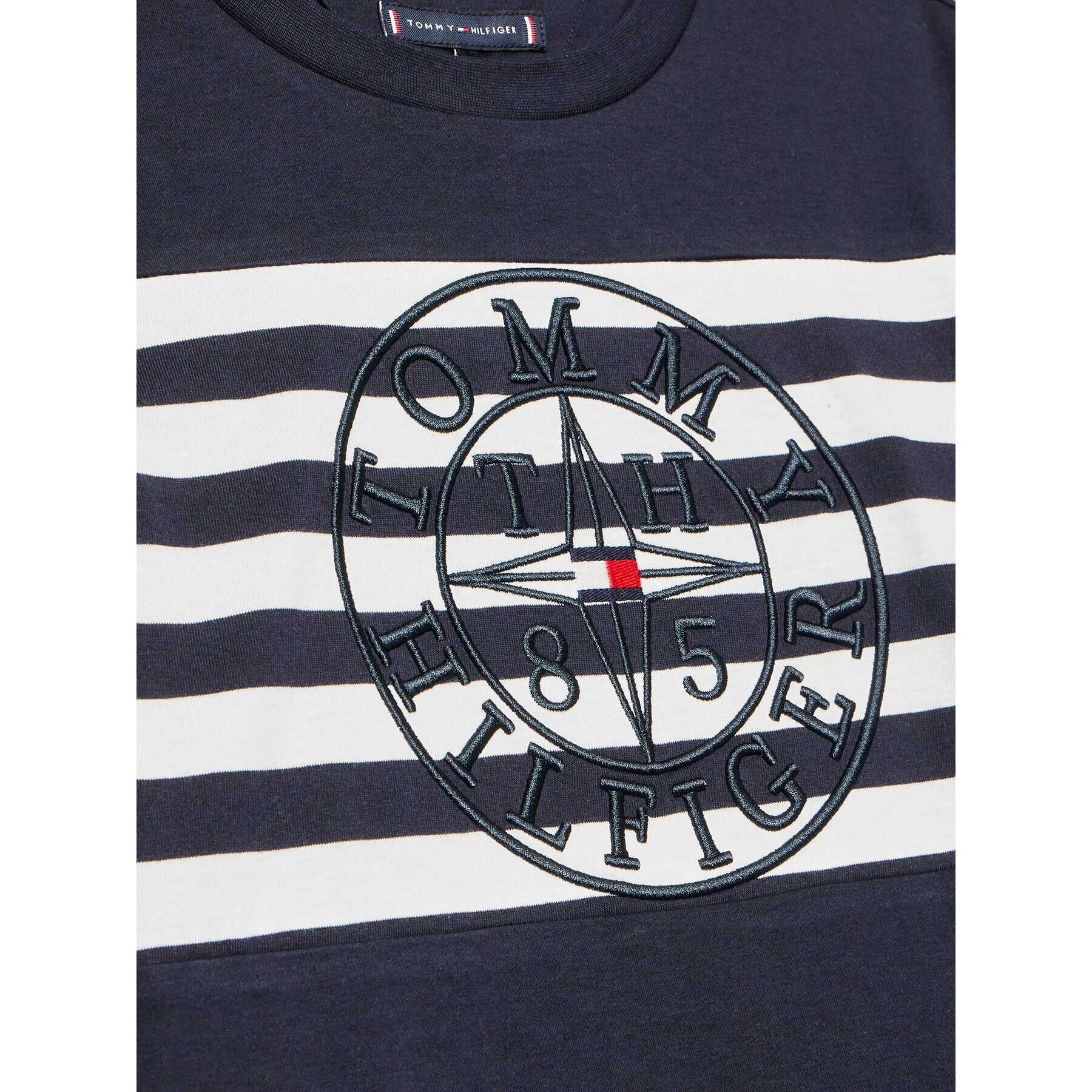 Tommy Hilfiger Тишърт Nautical KB0KB08205 D Тъмносин Regular Fit - Pepit.bg