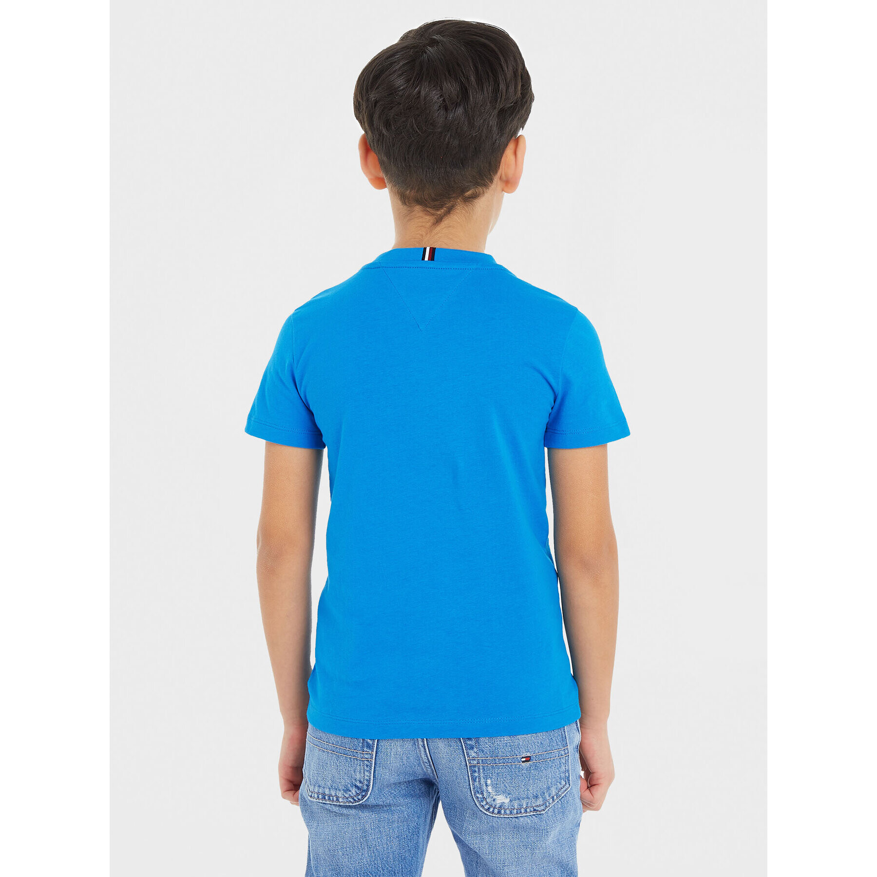 Tommy Hilfiger Тишърт New York Flag KB0KB08626 S Син Regular Fit - Pepit.bg
