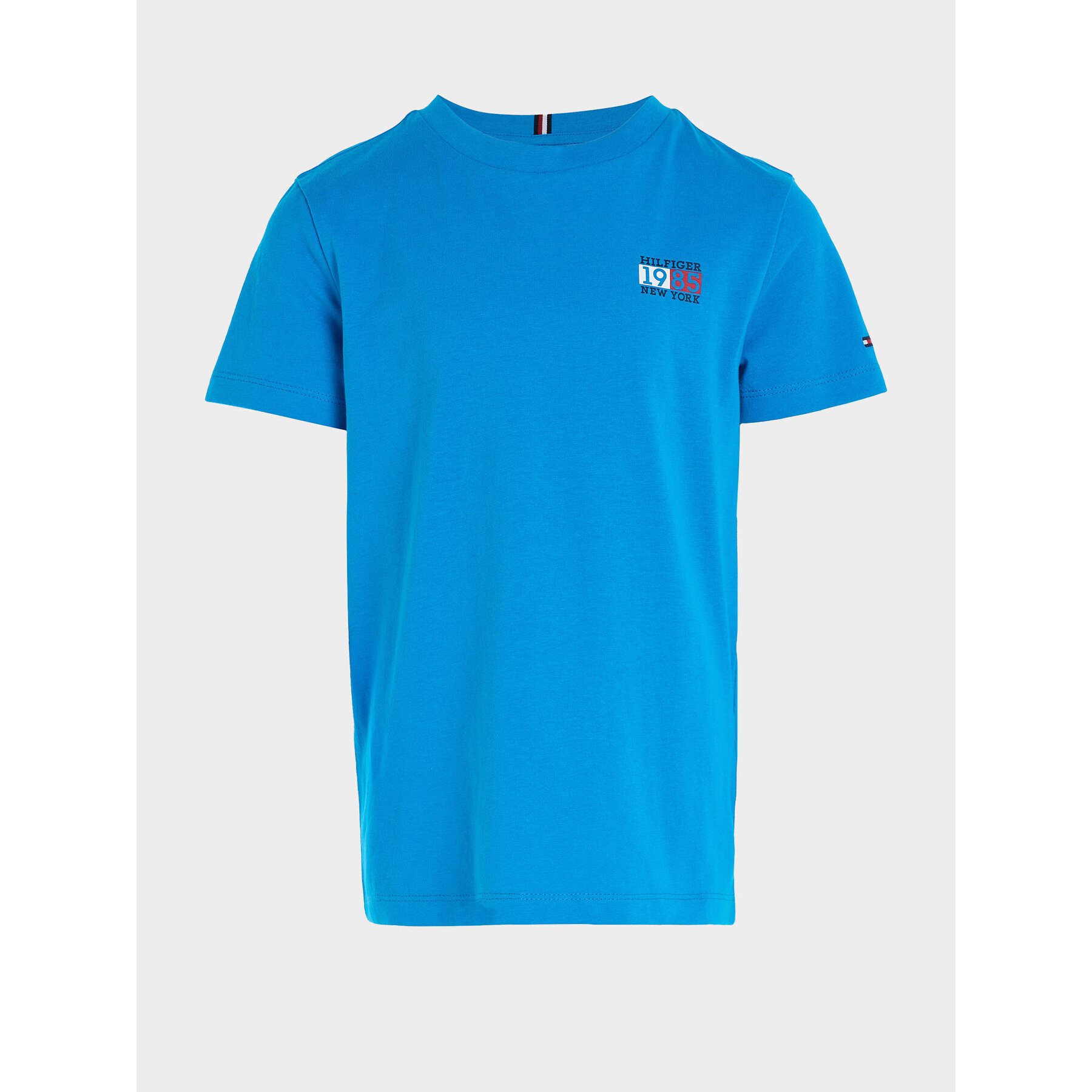 Tommy Hilfiger Тишърт New York Flag KB0KB08626 S Син Regular Fit - Pepit.bg