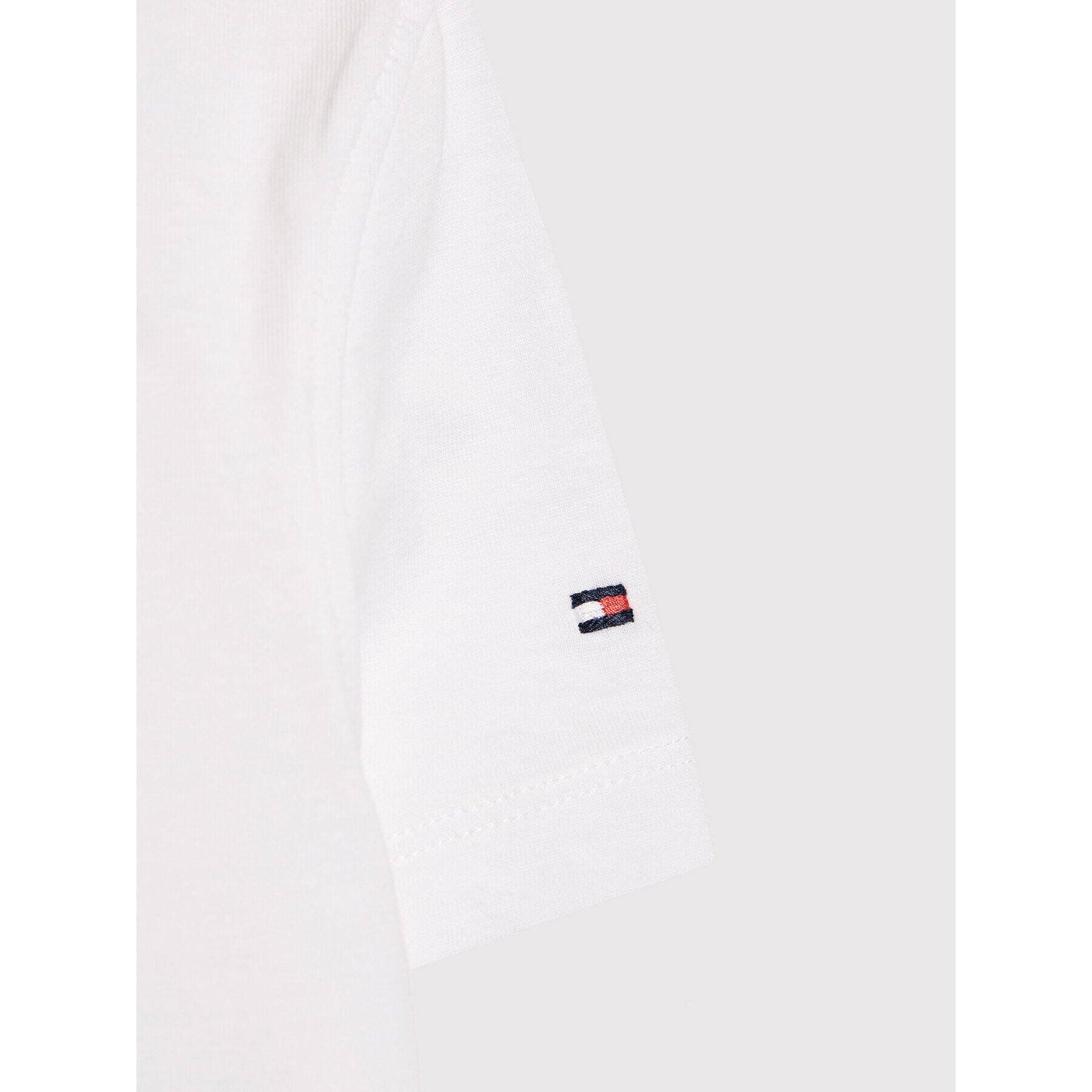 Tommy Hilfiger Тишърт Over Print KB0KB07015 D Бял Regular Fit - Pepit.bg