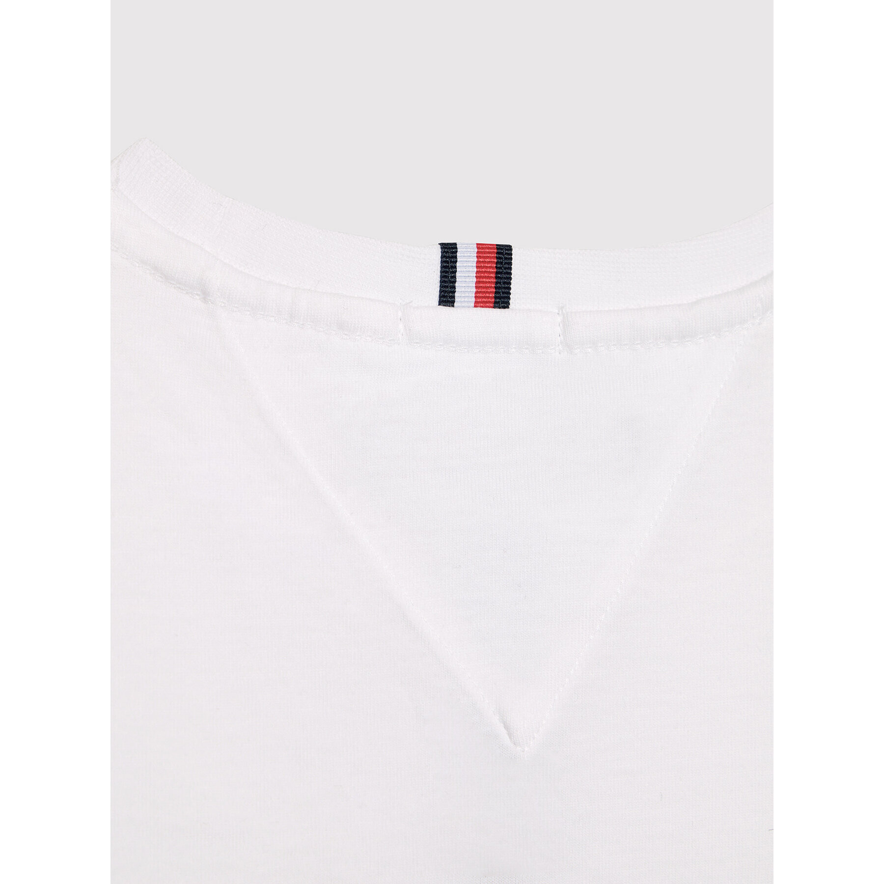 Tommy Hilfiger Тишърт Over Print KB0KB07015 D Бял Regular Fit - Pepit.bg